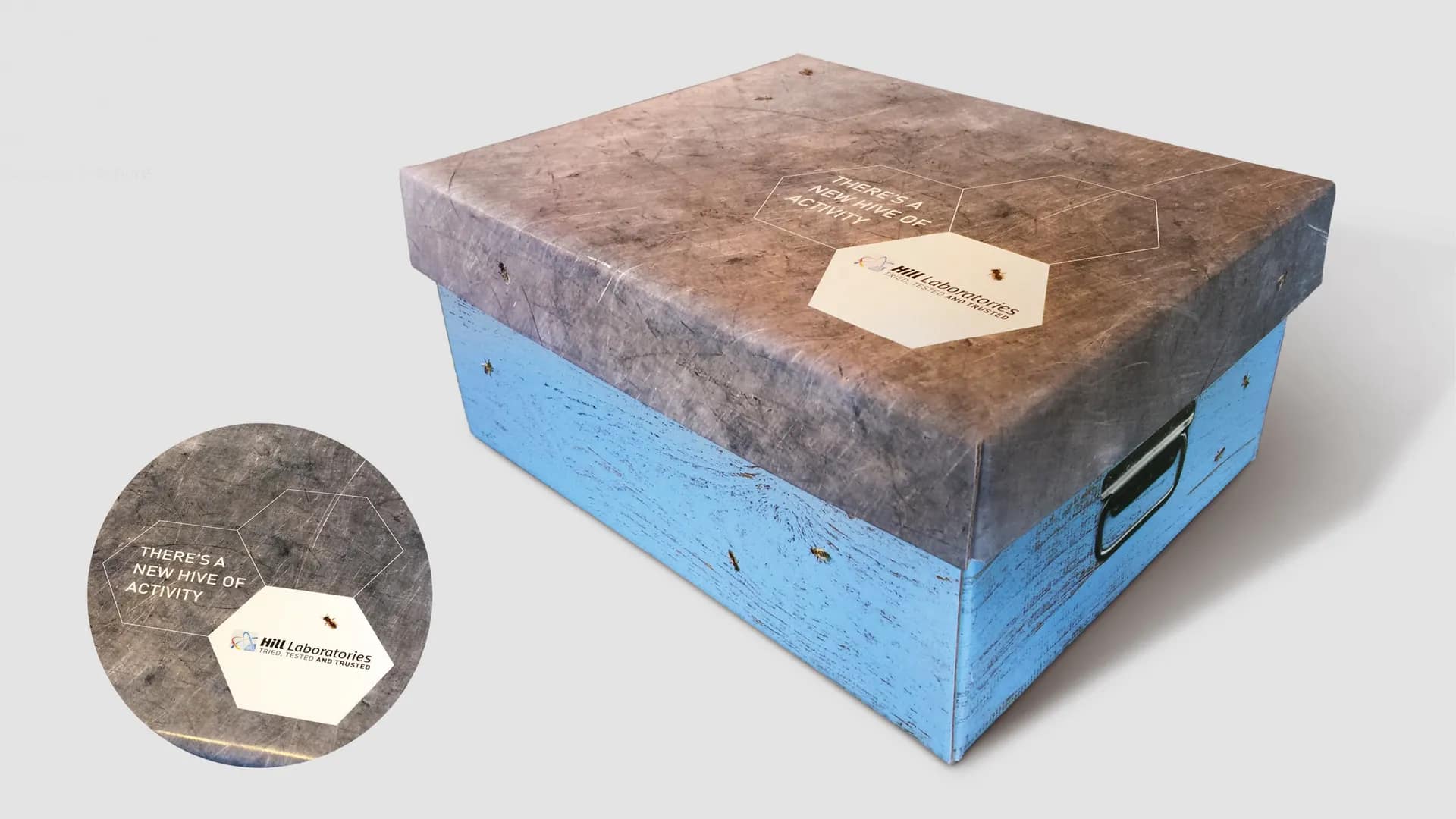 Beehive Direct Mail Campaign for Hills Laboratories