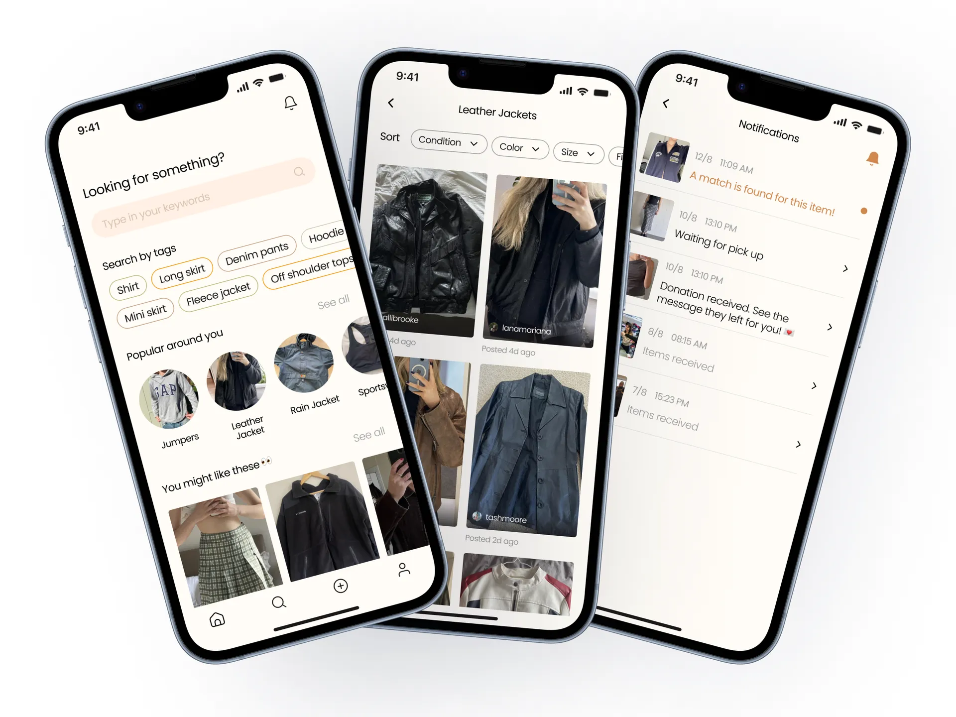 Halu: AI-Powered Clothing Donation App with Environmental Impact Visualization gallery 4