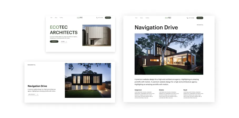 Sustainable Architecture Agency Exploration Design gallery 1