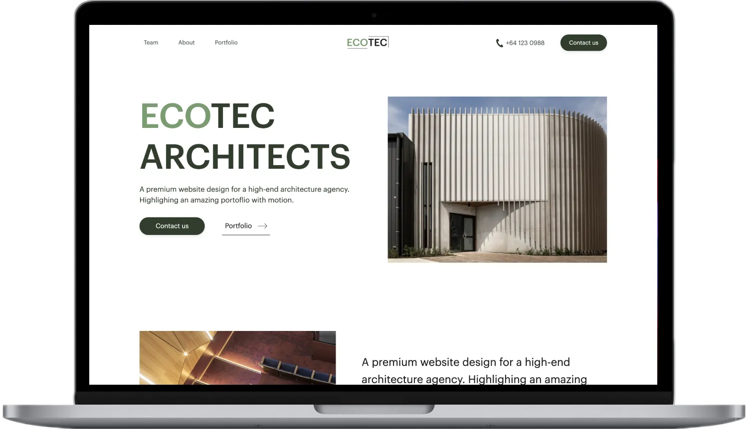 Sustainable Architecture Agency Exploration Design