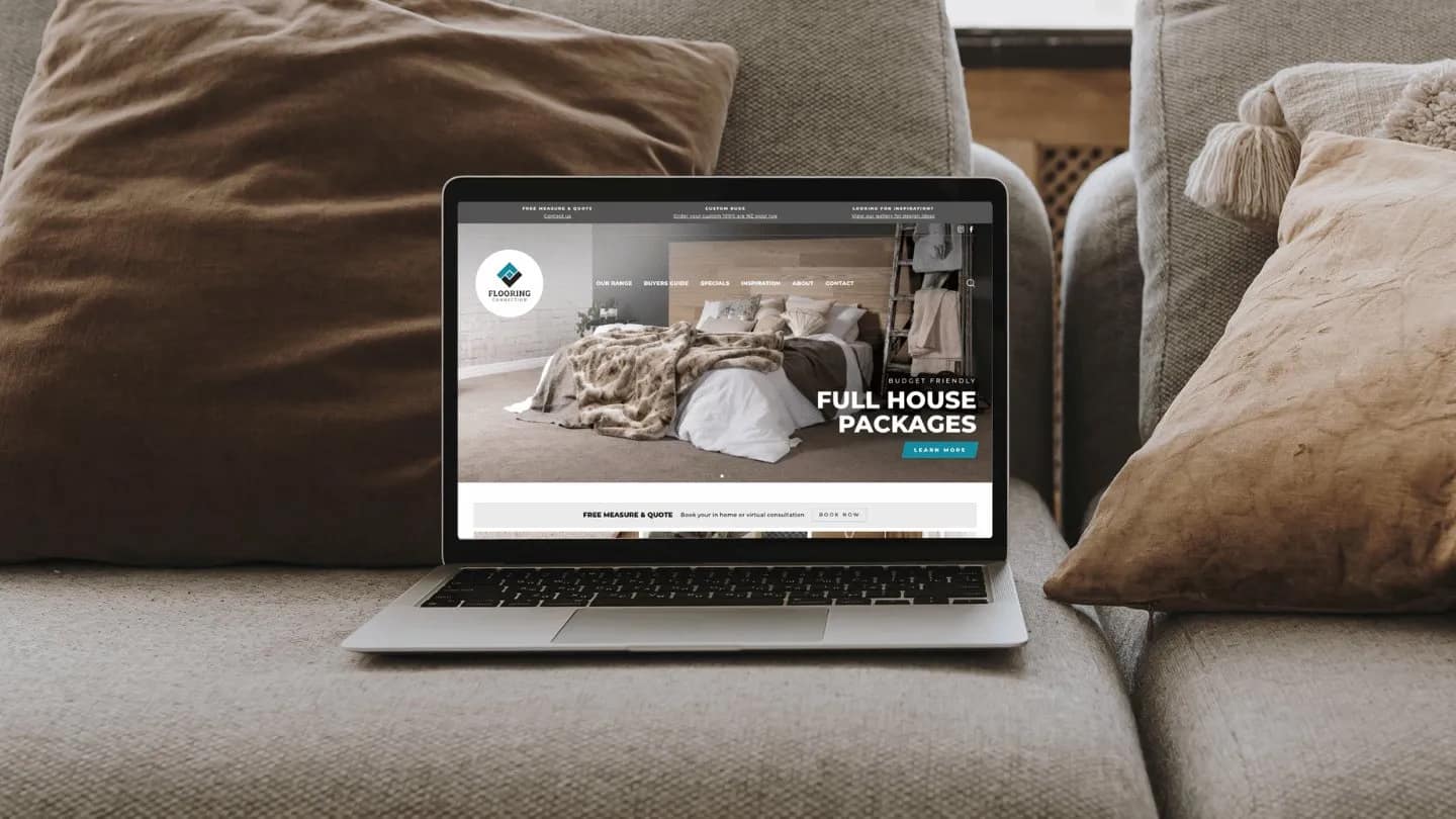 Custom Shopify Website for Flooring Connection