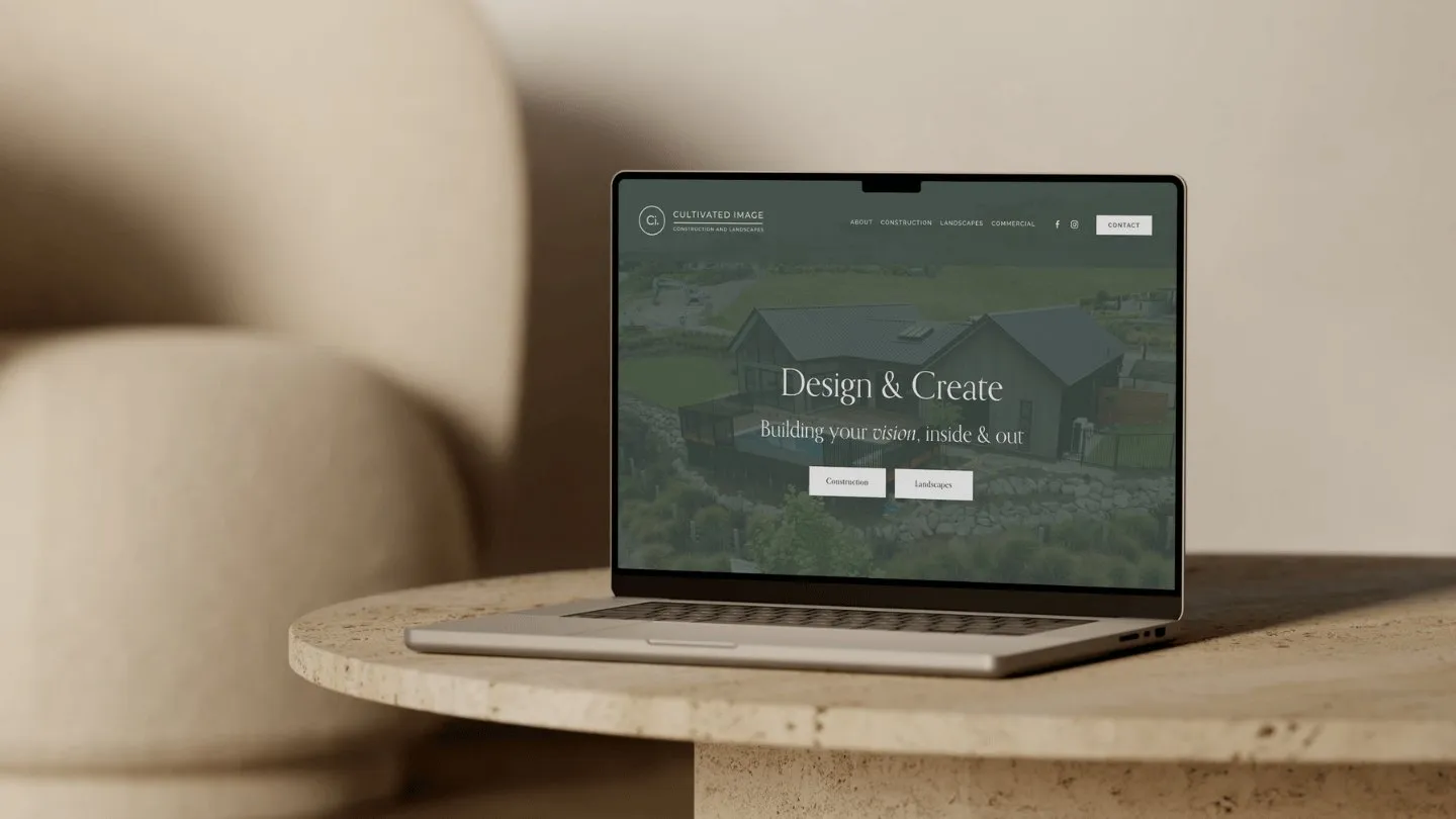 Squarespace Website for Cultivated Image