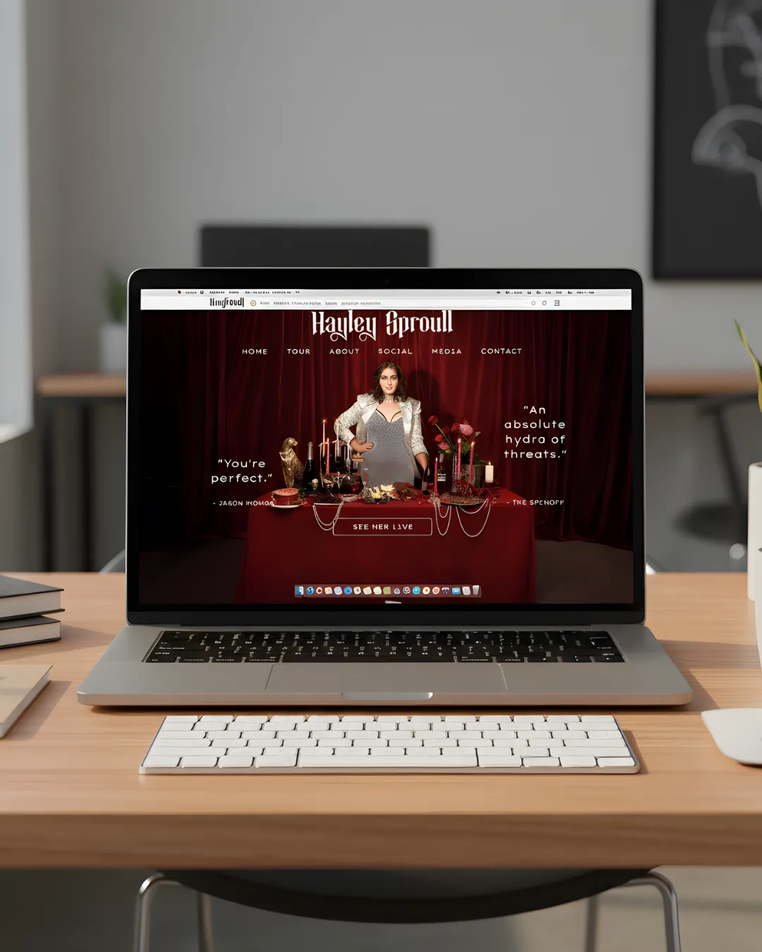 Hayley Sproull | Brand Identity + Web Design and Developmenet