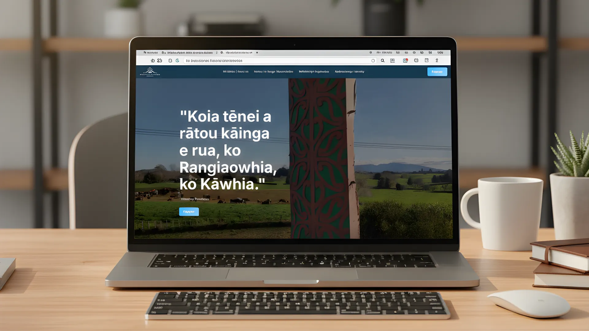 Ngāti Apakura | Web Design + Development & Communications Materials