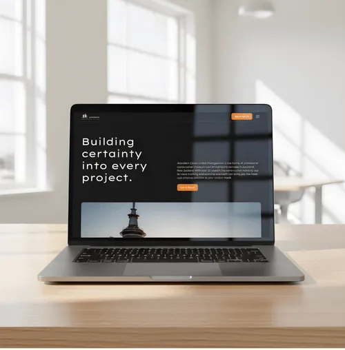 Web Design + Development | Aberdeen Construction Management