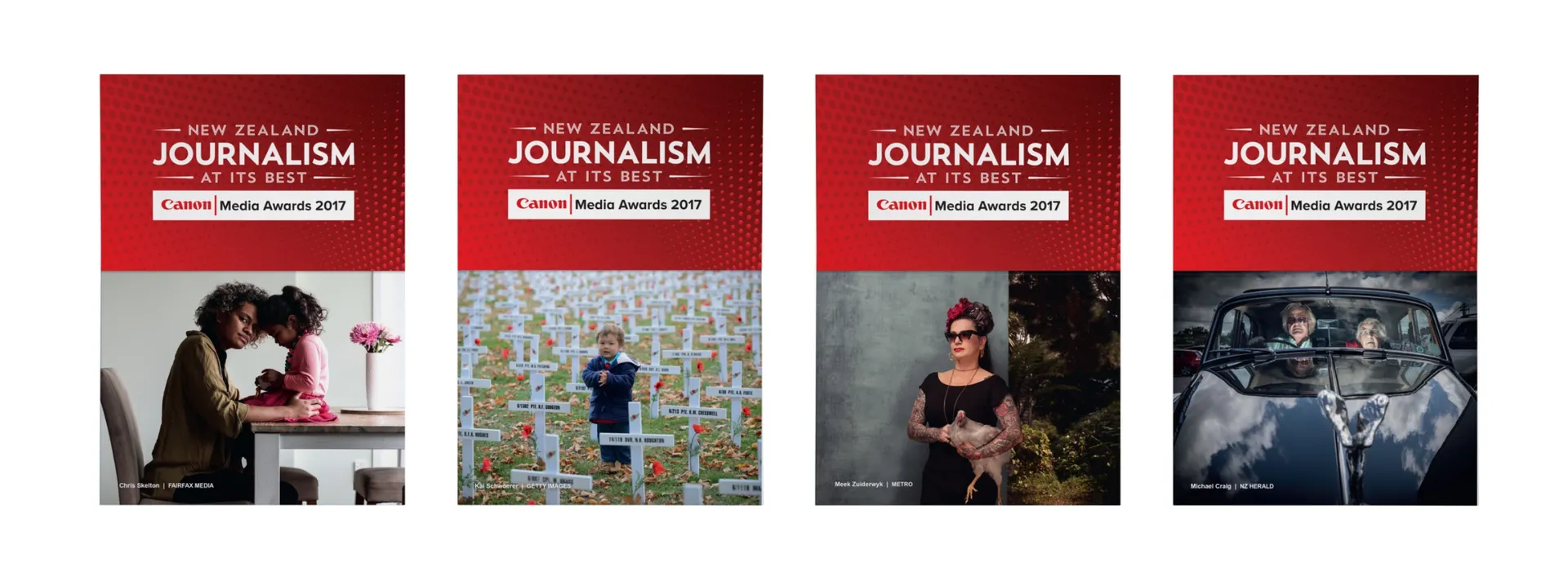 CANON MEDIA AWARDS
(Now known as The Voyager Media Awards).