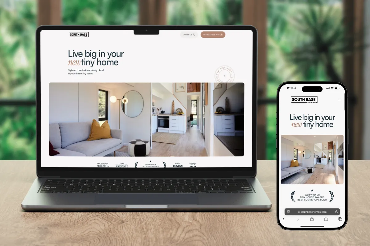 Digital Transformation for South Base Homes: Brand, Website & Lead Generation
