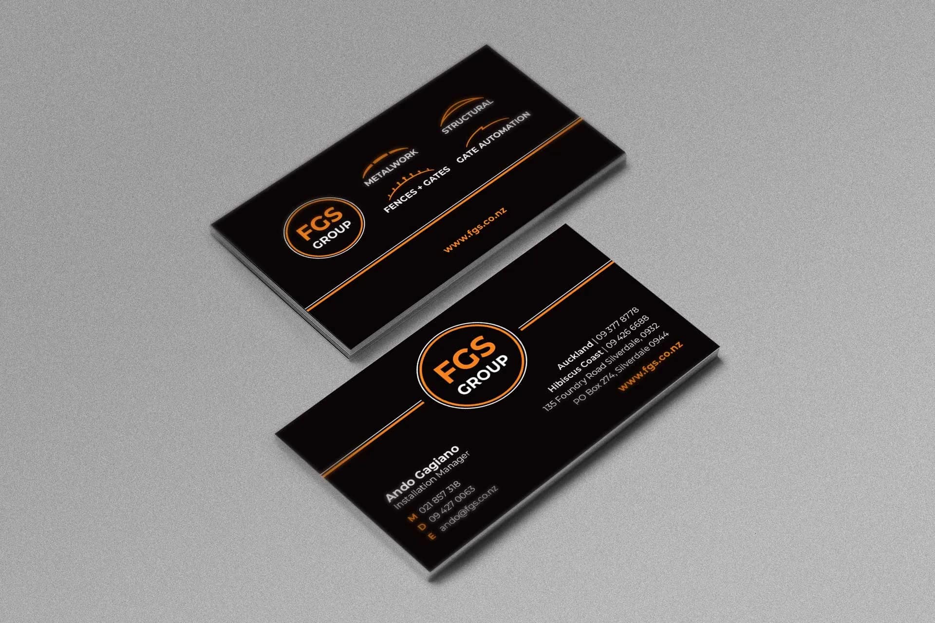 Brand Identity & Website Redesign for FGS Group gallery 1