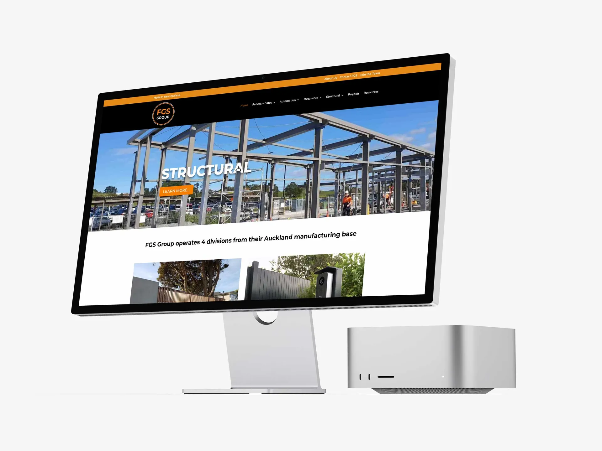 Brand Identity & Website Redesign for FGS Group