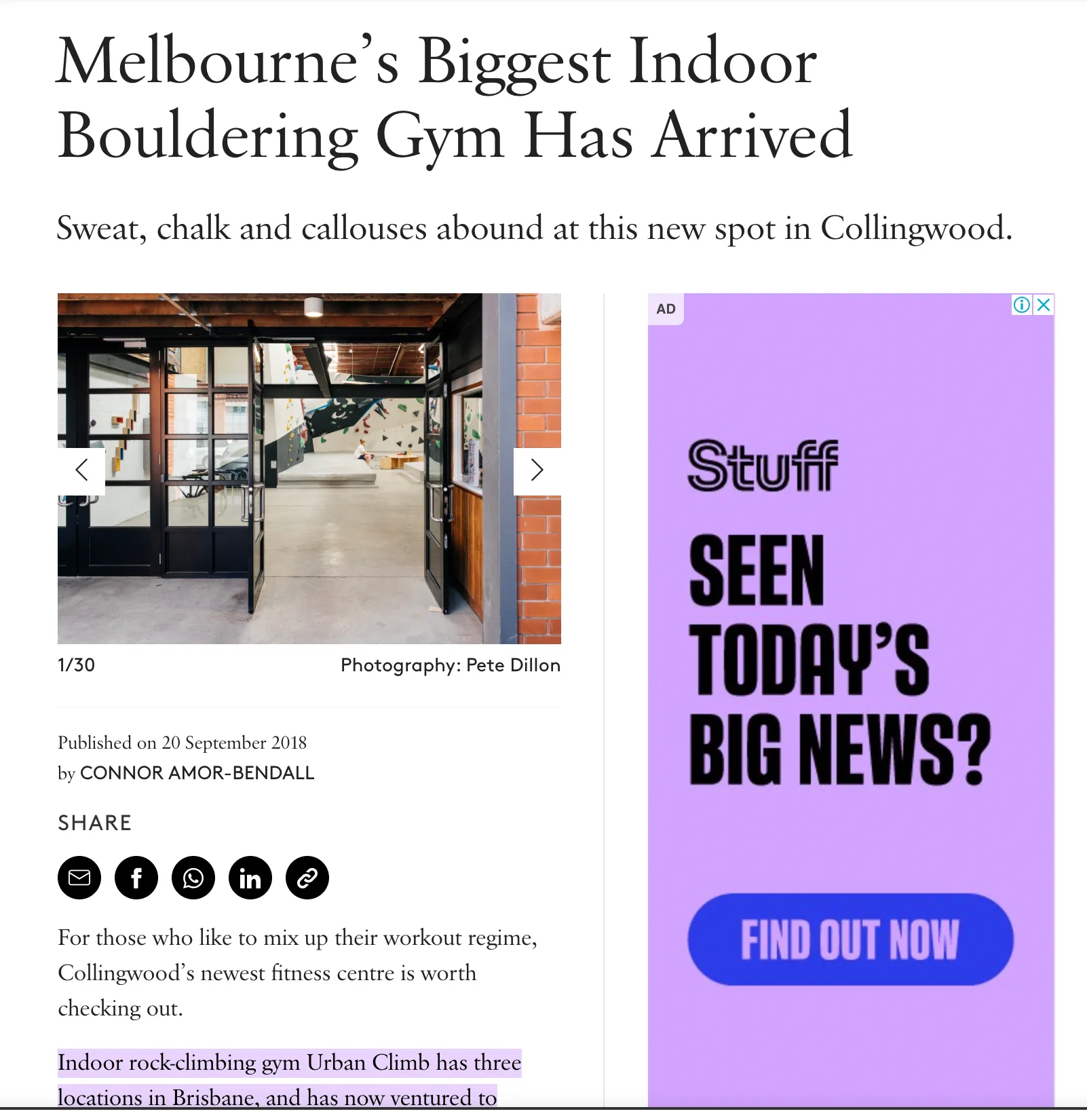 Food & Culture Article Writing for Broadsheet.com gallery 7