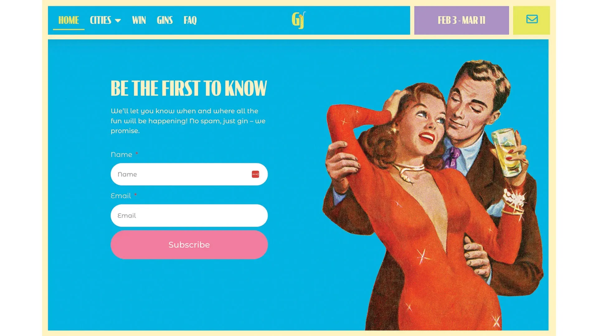 Brand Overhaul and Web Development for Gin Jubilee Festival gallery 2