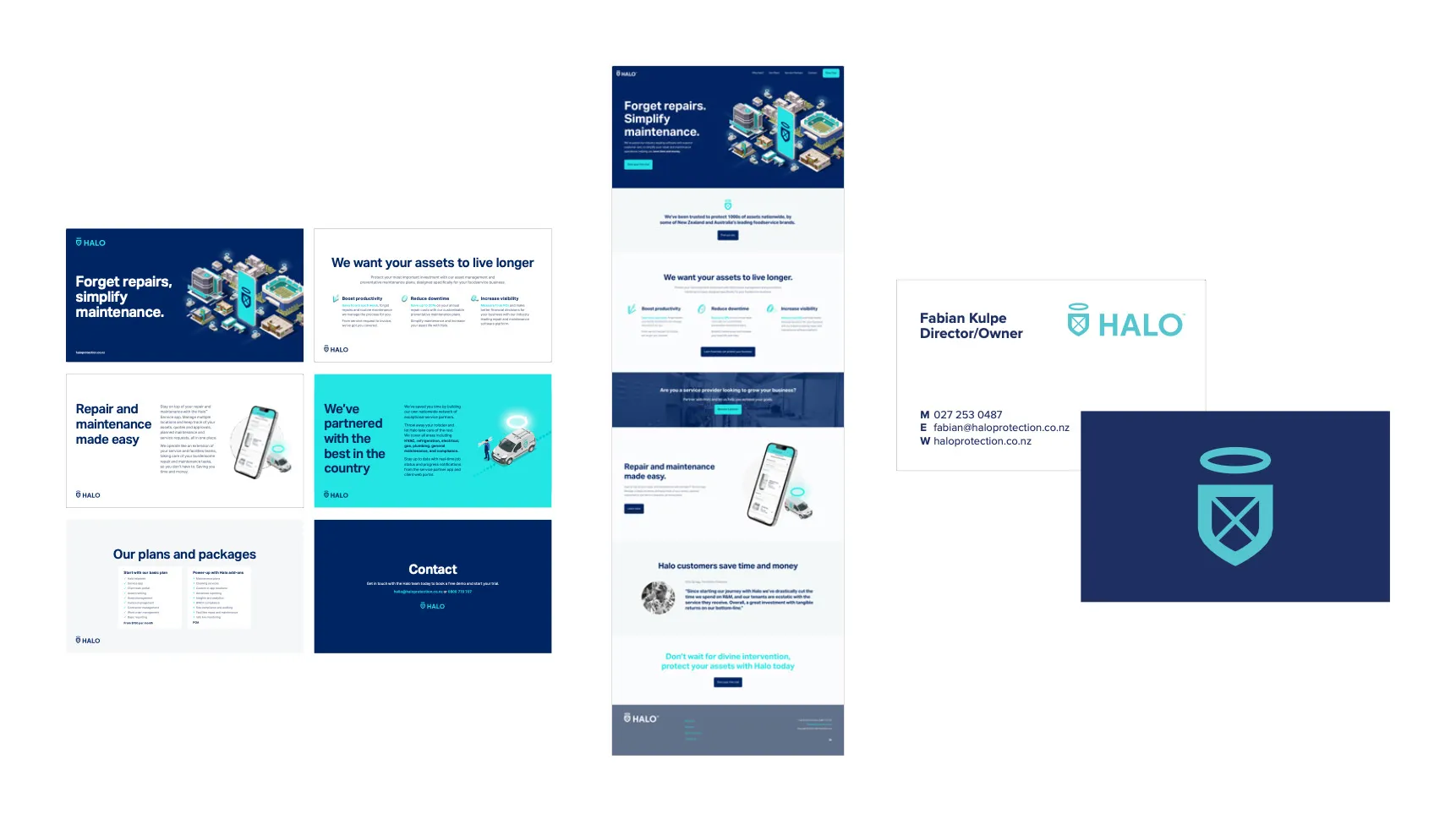 Brand Refresh and Squarespace Website for Halo Commercial Kitchens gallery 1