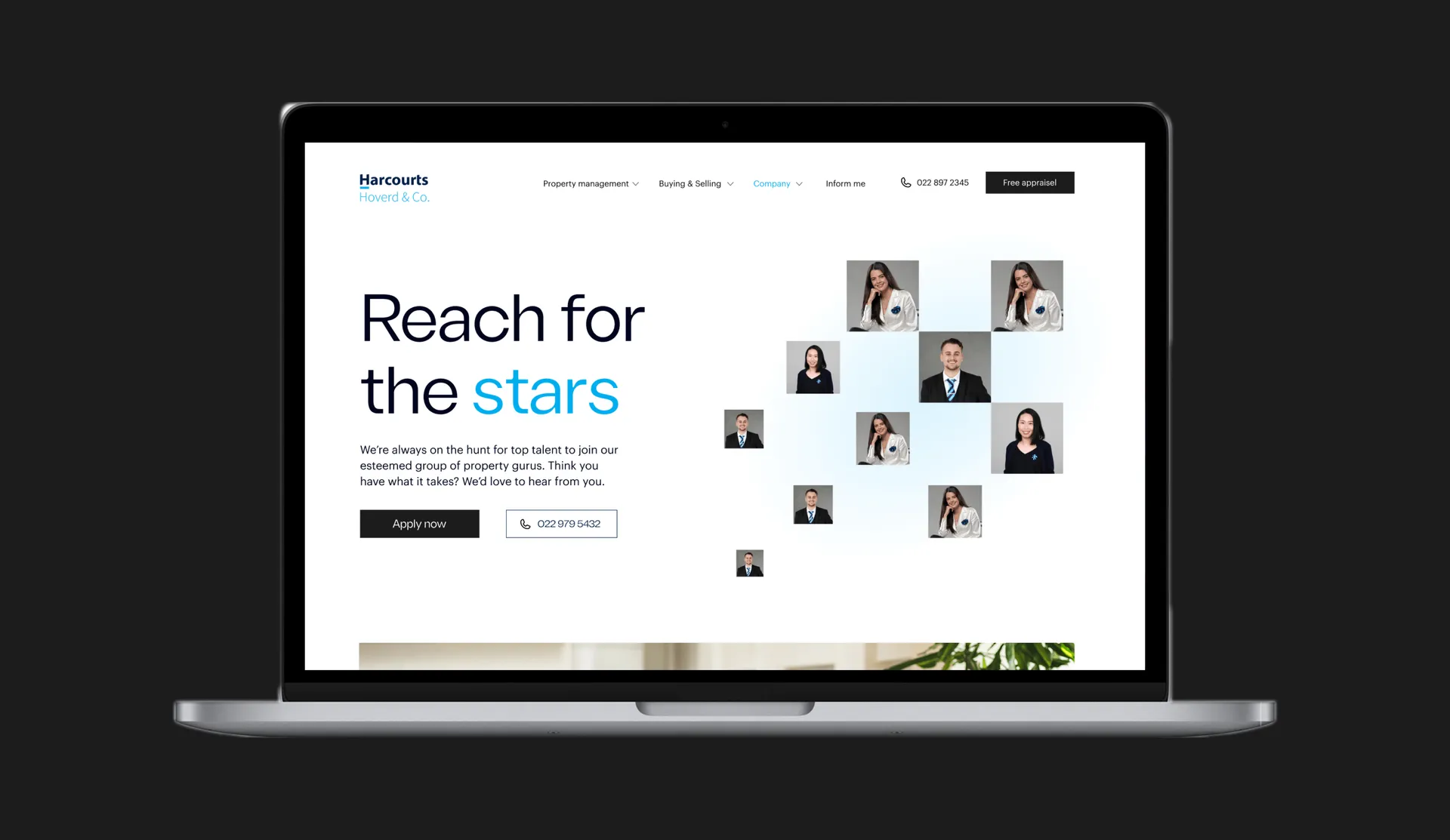 Modern Real Estate Website for Harcourts Franchise gallery 4
