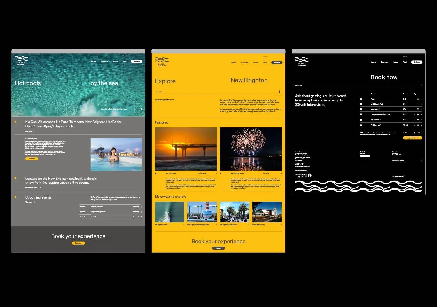 Brand Strategy and Launch for He Puna Taimoana Hot Pools gallery 3