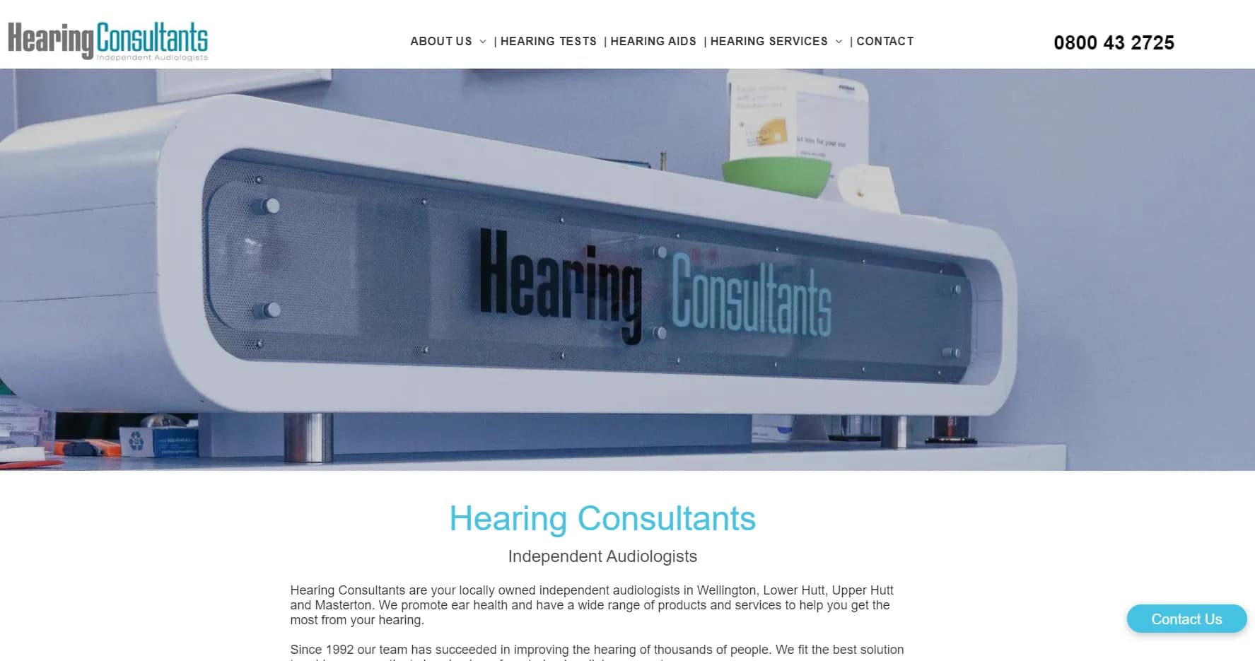 Website Redesign & Digital Marketing for Hearing Consultants