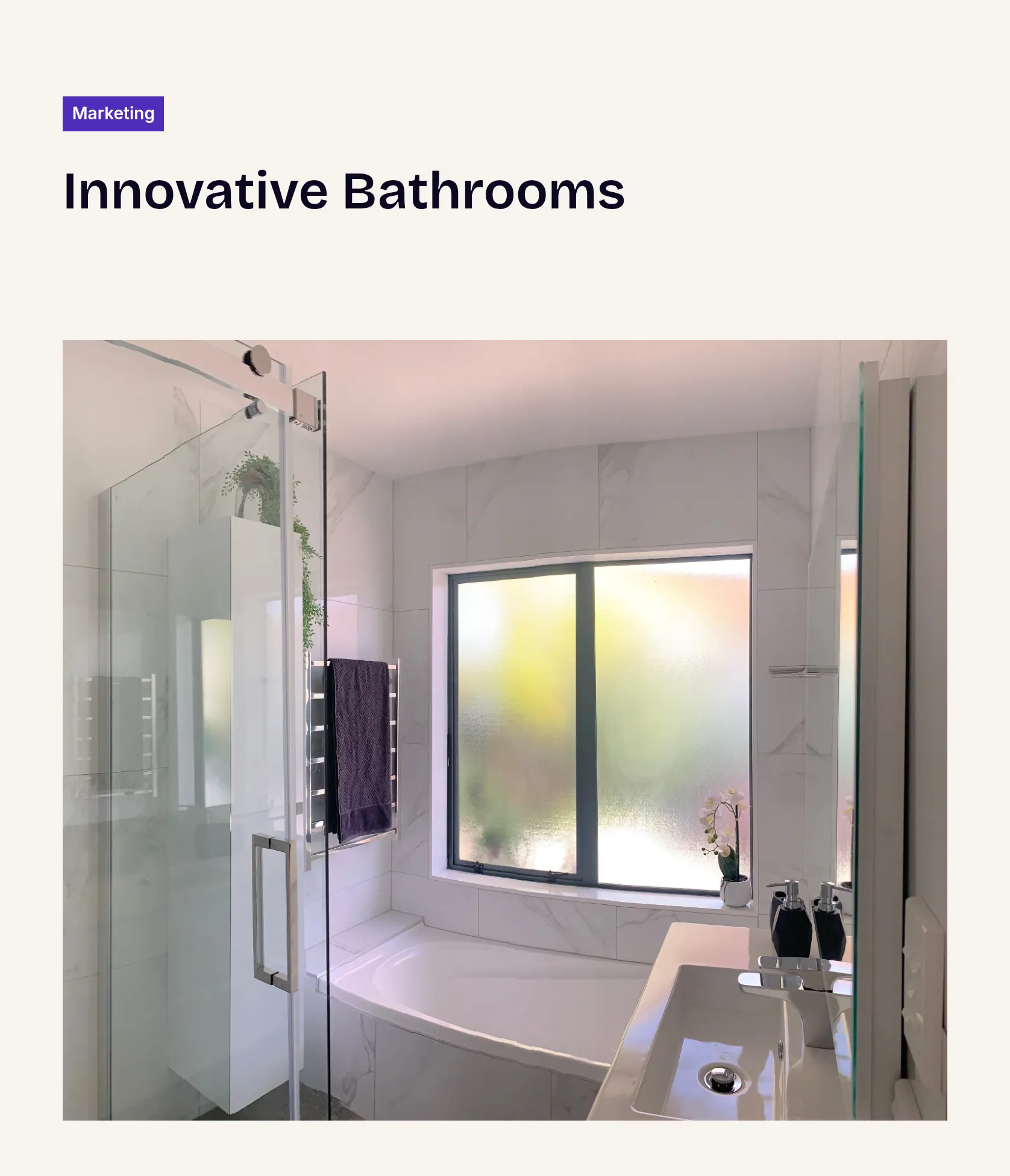 Digital Marketing & Lead Generation for Innovative Bathrooms
