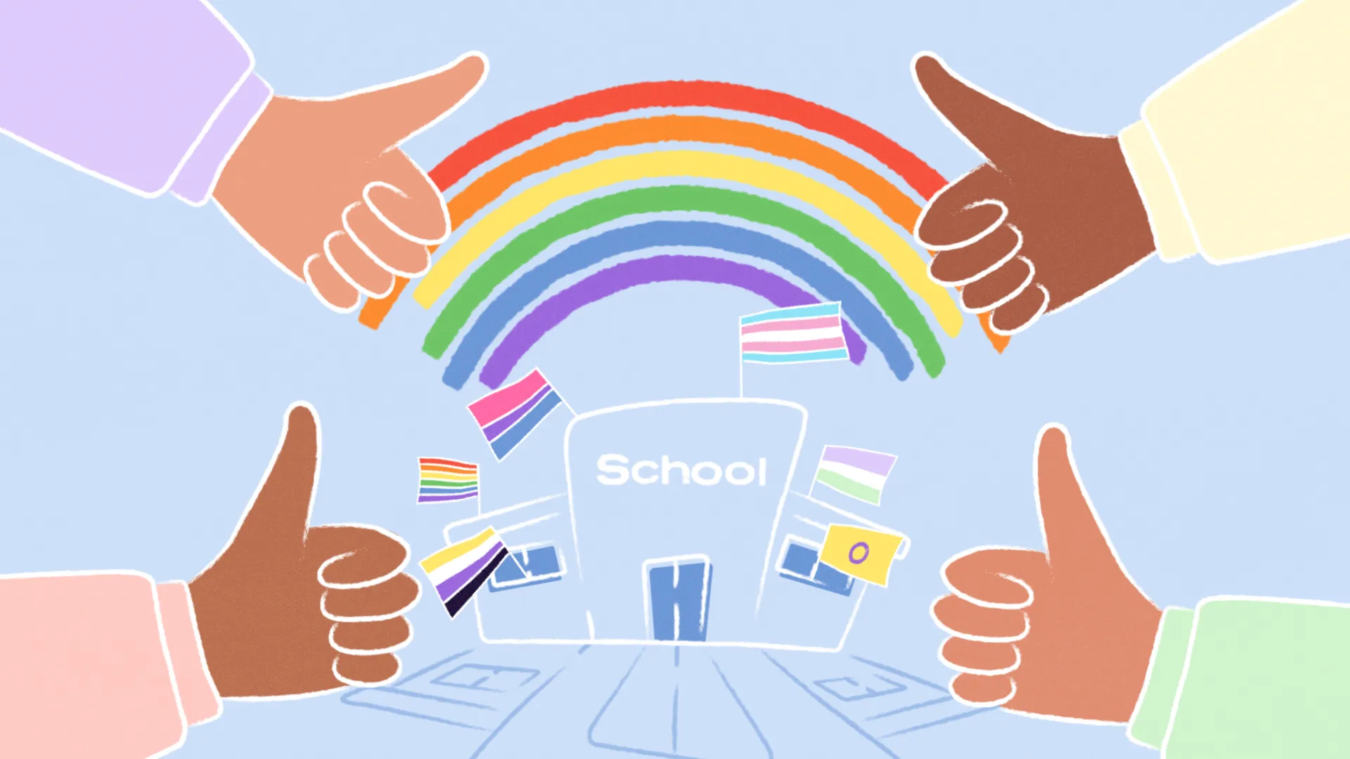 Animated Video for Inside Out: LGBTQIA+ School Experiences gallery 4