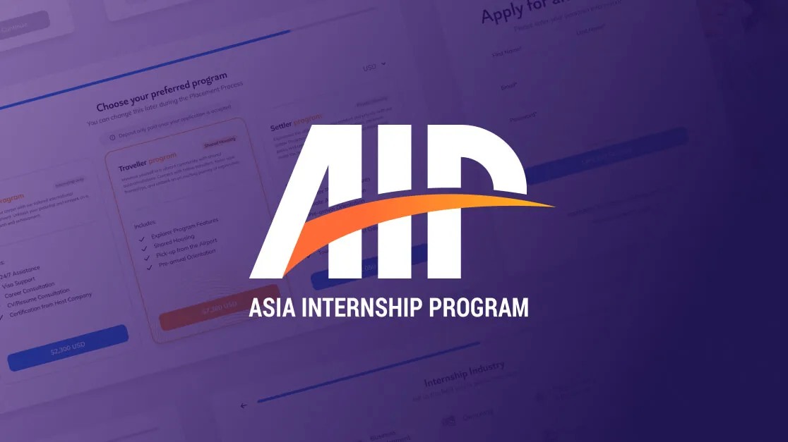 Interns in Asia - Boosting intern signups with an overhauled website & app