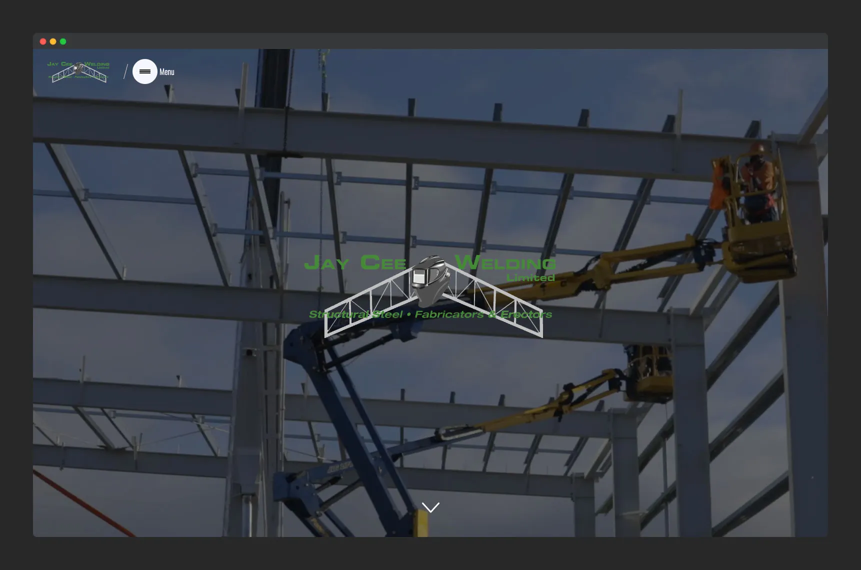 Website Design for Steel Welding & Fabrication Business