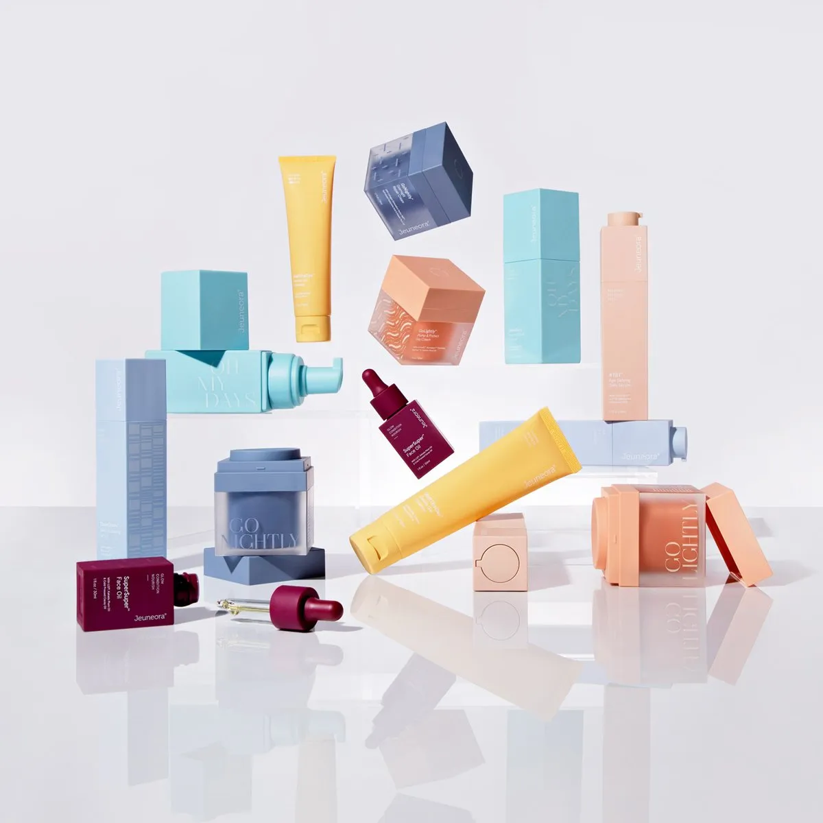 Packaging and Visual Identity Design for Jeuneora Skincare gallery 1