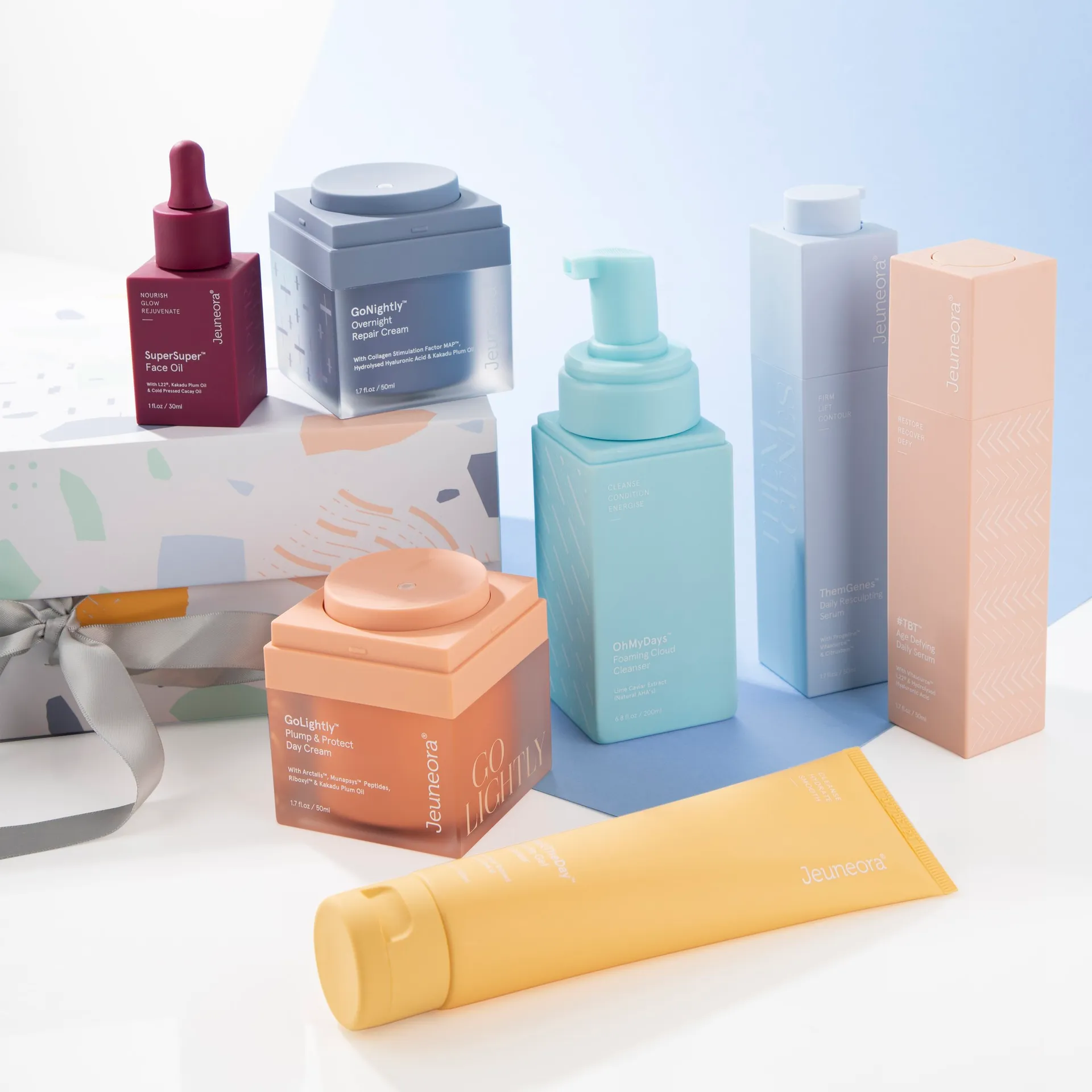 Packaging and Visual Identity Design for Jeuneora Skincare gallery 3