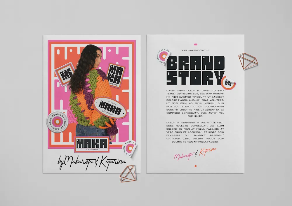 Brand Identity & Custom Typography for MAKA Studios