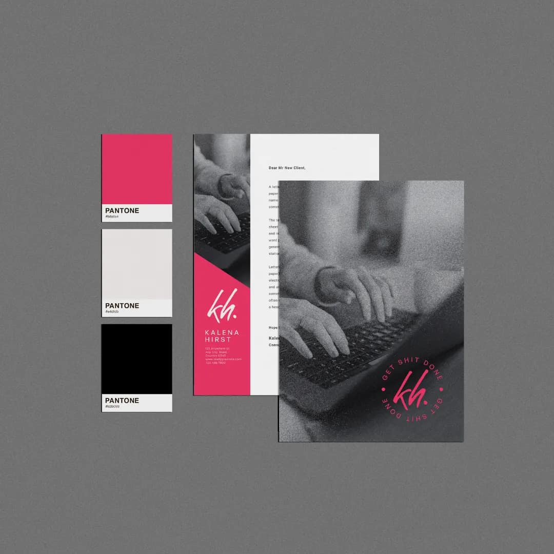Brand Identity Design for Kalena Hirst Consulting gallery 1