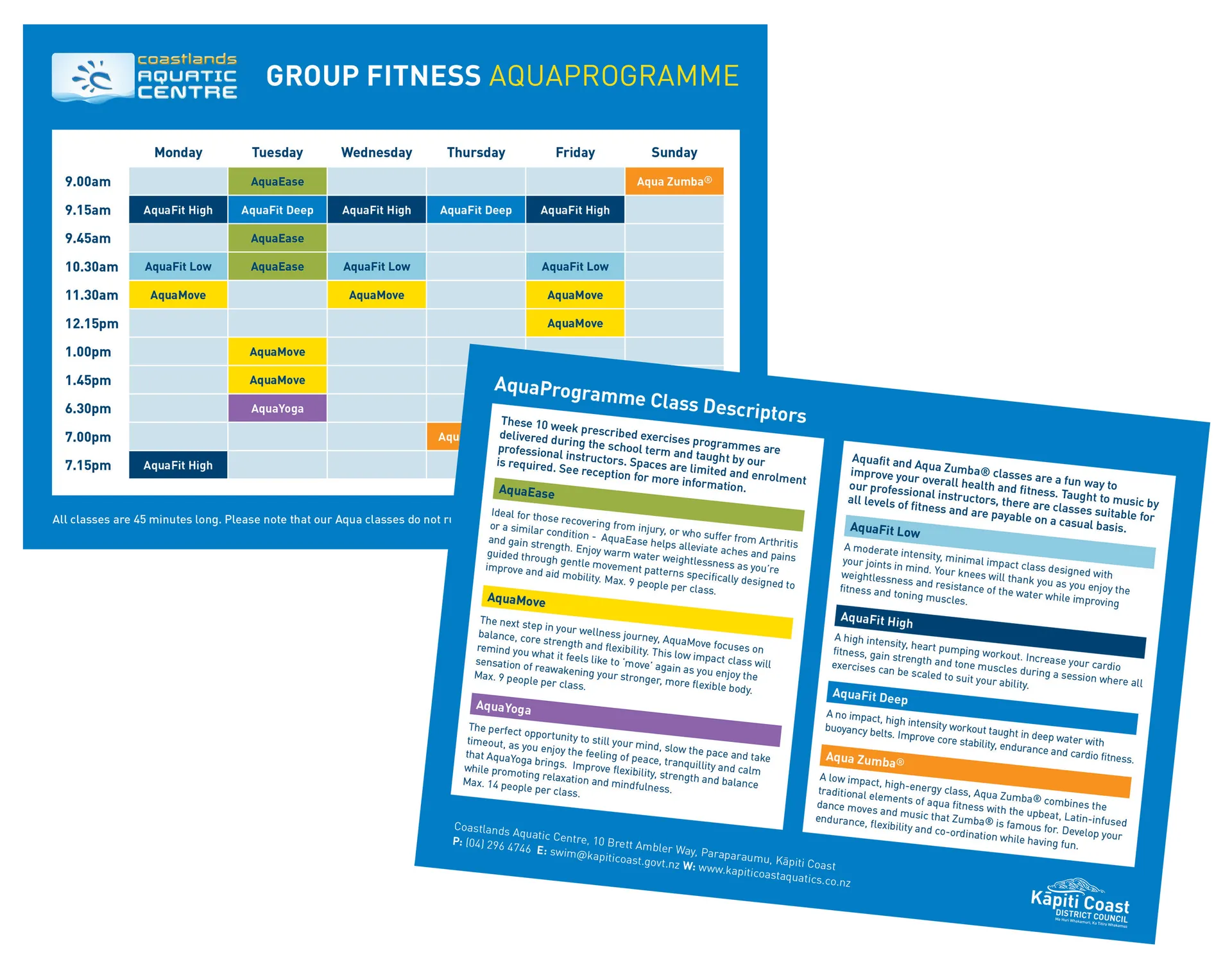 Kapiti Coast Aquatics Posters, Flyers, and Branding Design gallery 3