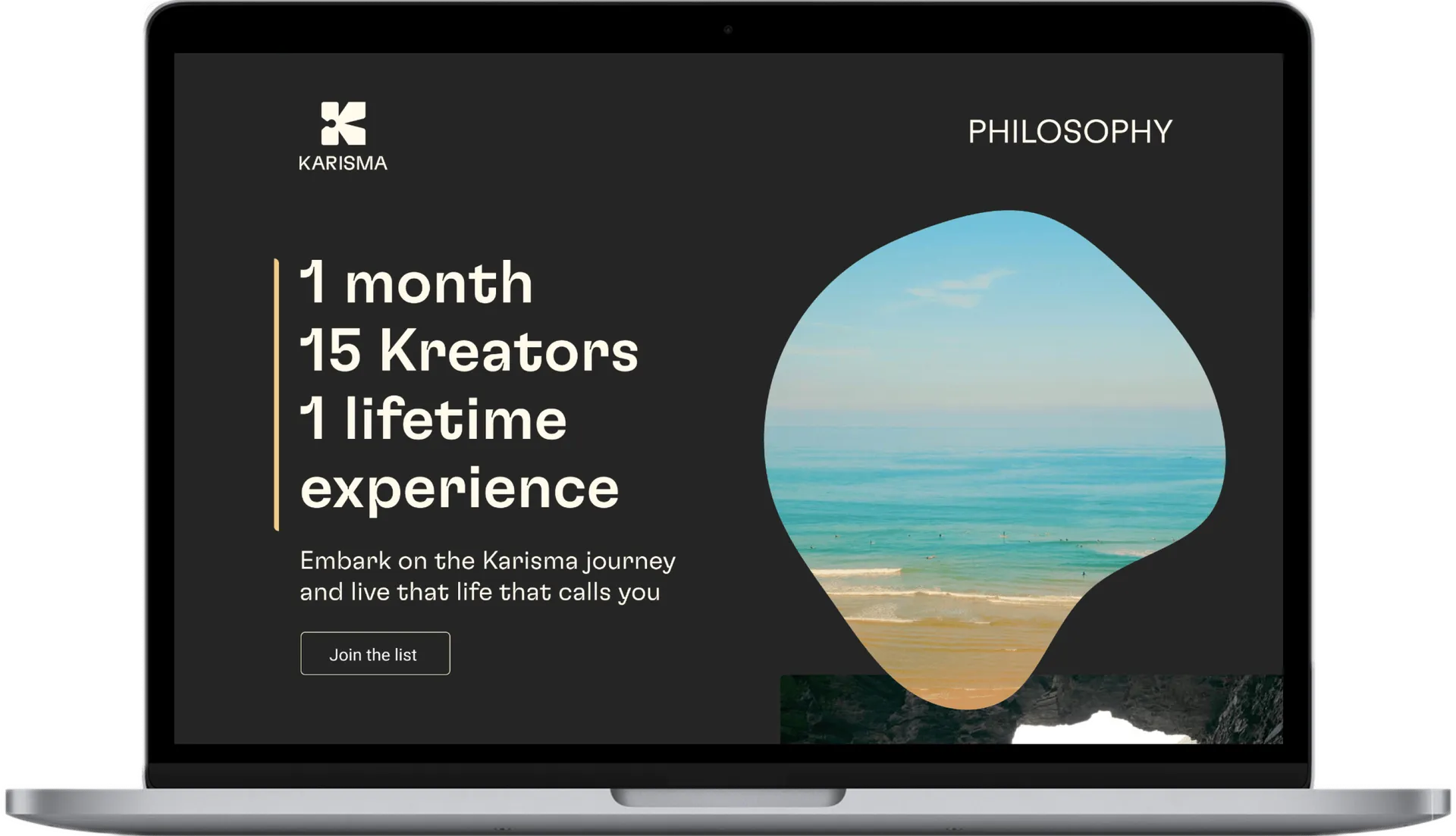 Website Design and Development for Karisma Retreat Startup gallery 1