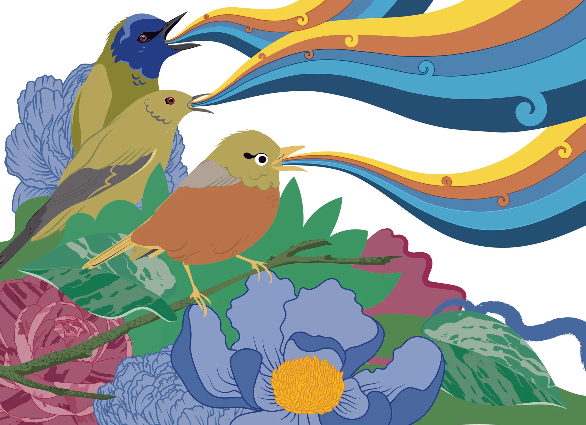 Book Illustration for 'Ngā Wāhanga o te Tau' by Ministry of Education