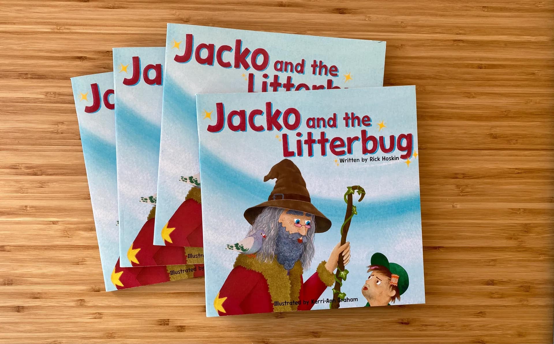 Illustrations for 'Jacko & the Litterbug' Children's Book