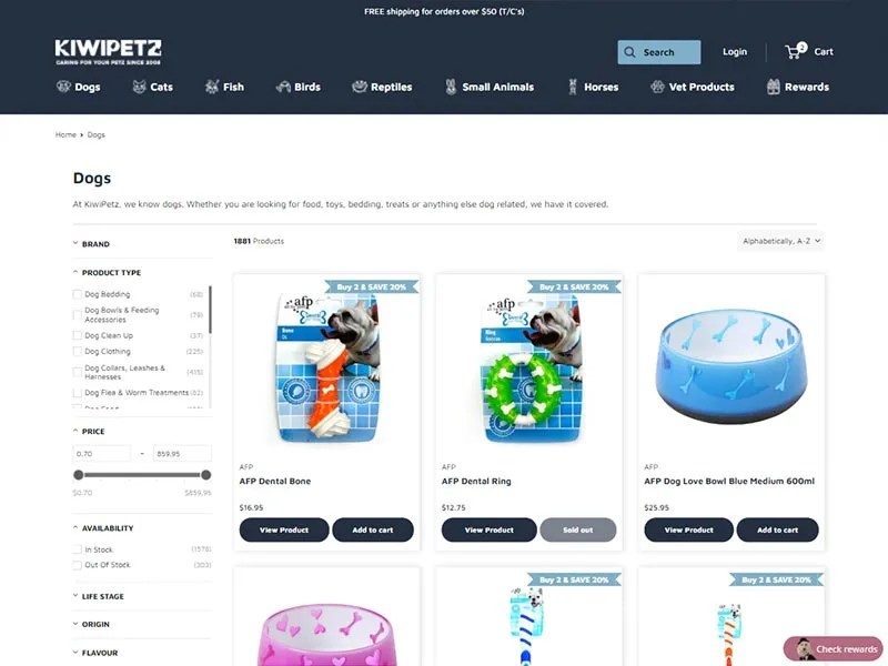 Shopify Revamp for Tauranga Pet Store: Modern & User-Friendly Design gallery 1