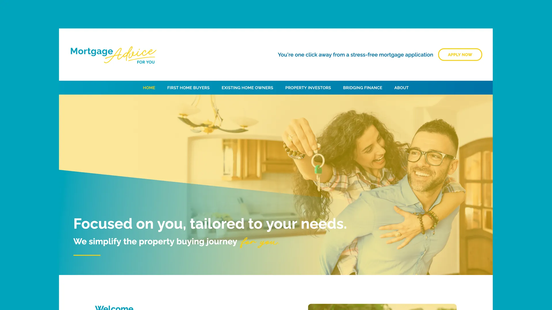 Webflow Website & Digital Presence for Mortgage Adviser Deon
