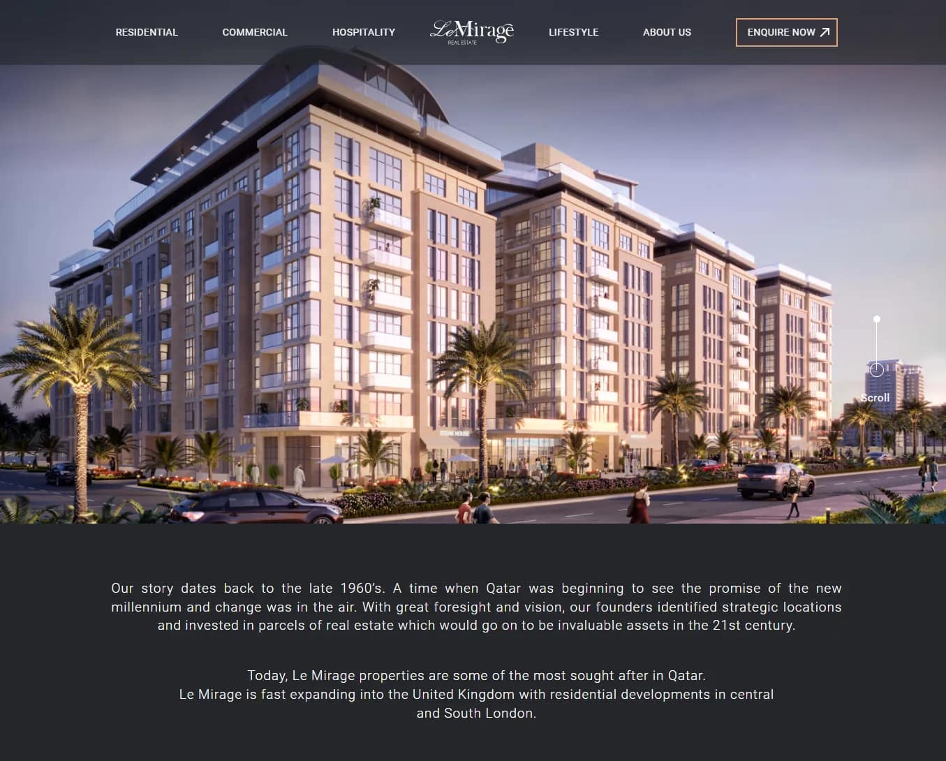 Ongoing Content Creation for Le Mirage Qatar