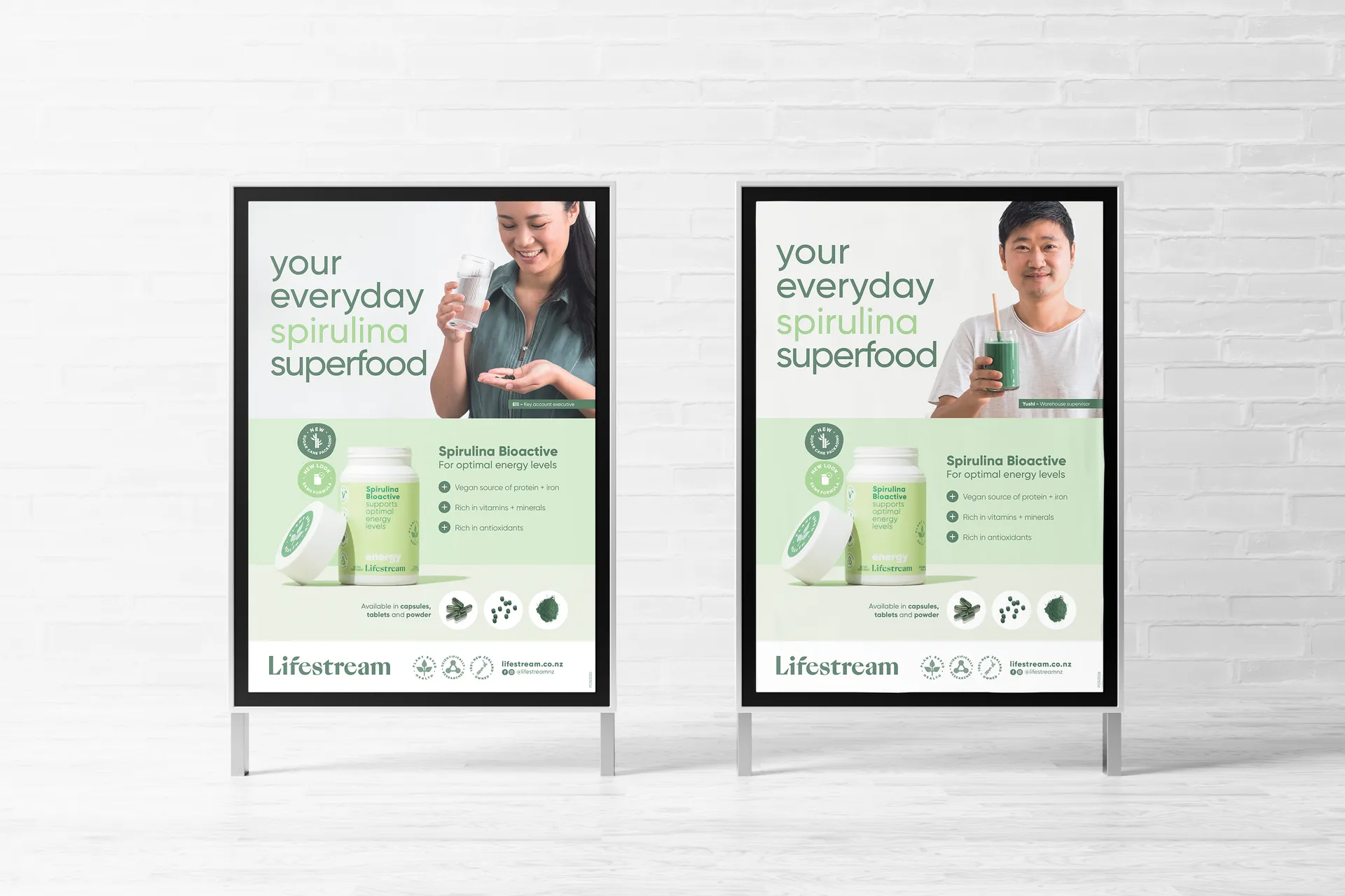 Creative Campaign for Lifestream Spirulina Product Range gallery 2