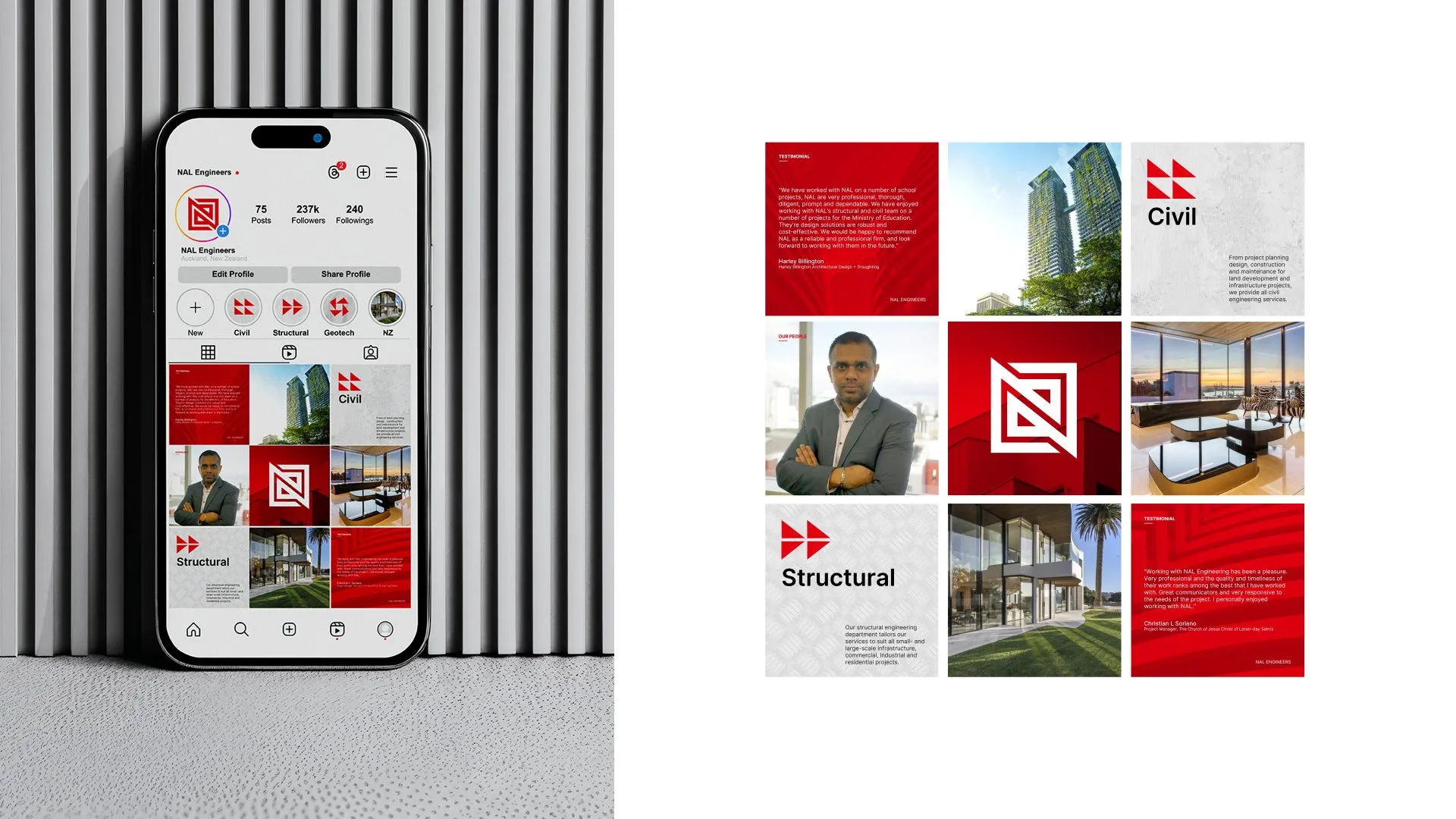 NAL Engineers - Visual Identity