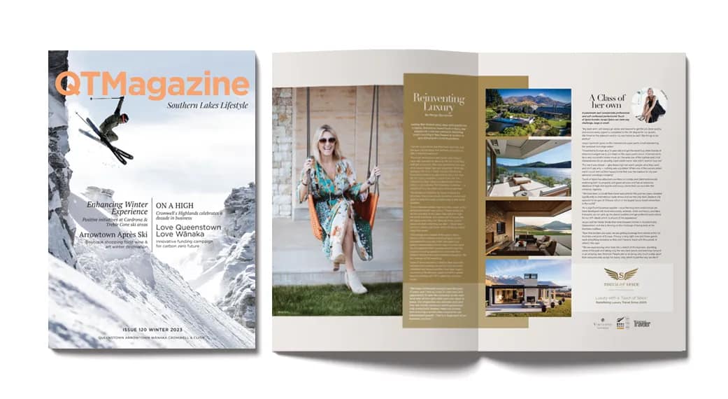 Quarterly Design and Layout for QT Magazine