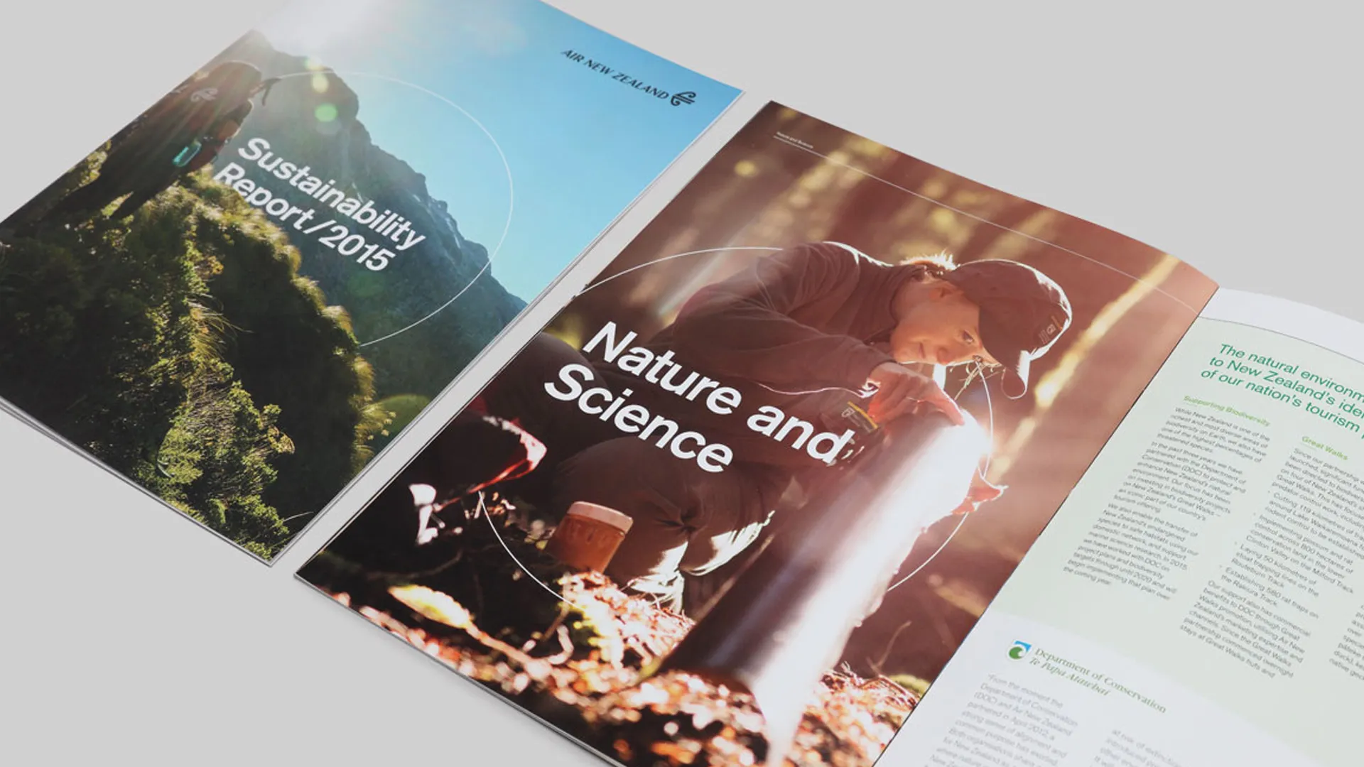 Designing for Air New Zealand's commitment to a sustainable future