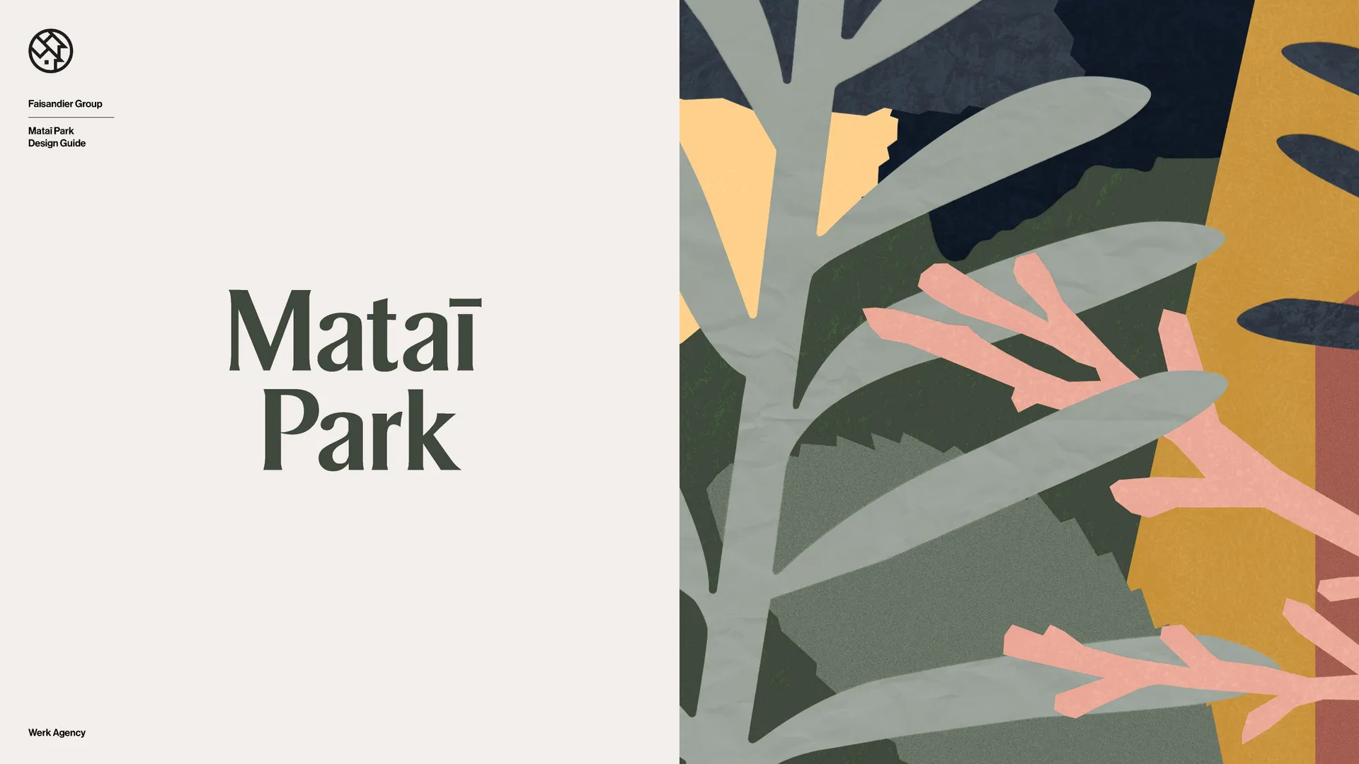 Full Branding & Marketing Campaign for Mataī Park by Werk Agency project image
