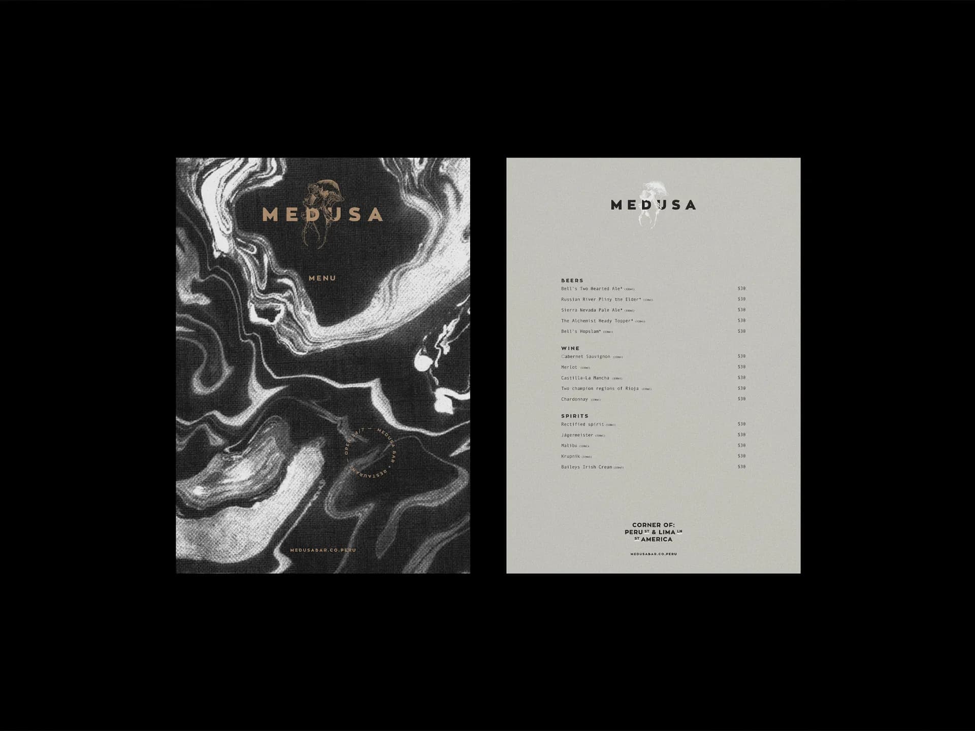 Dive Bar Brand Direction for Lima Craft Bar