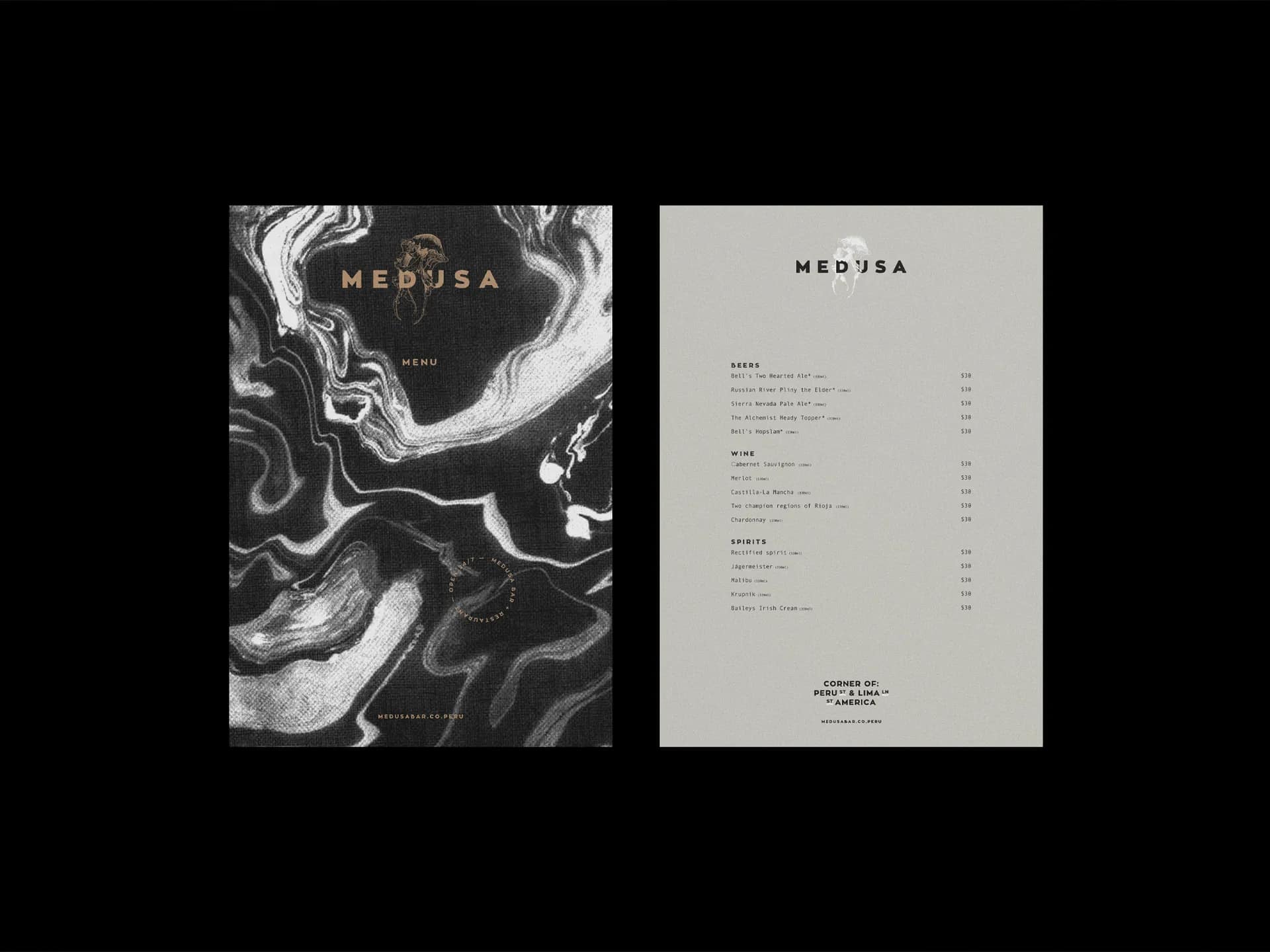 Dive Bar Brand Direction for Lima Craft Bar