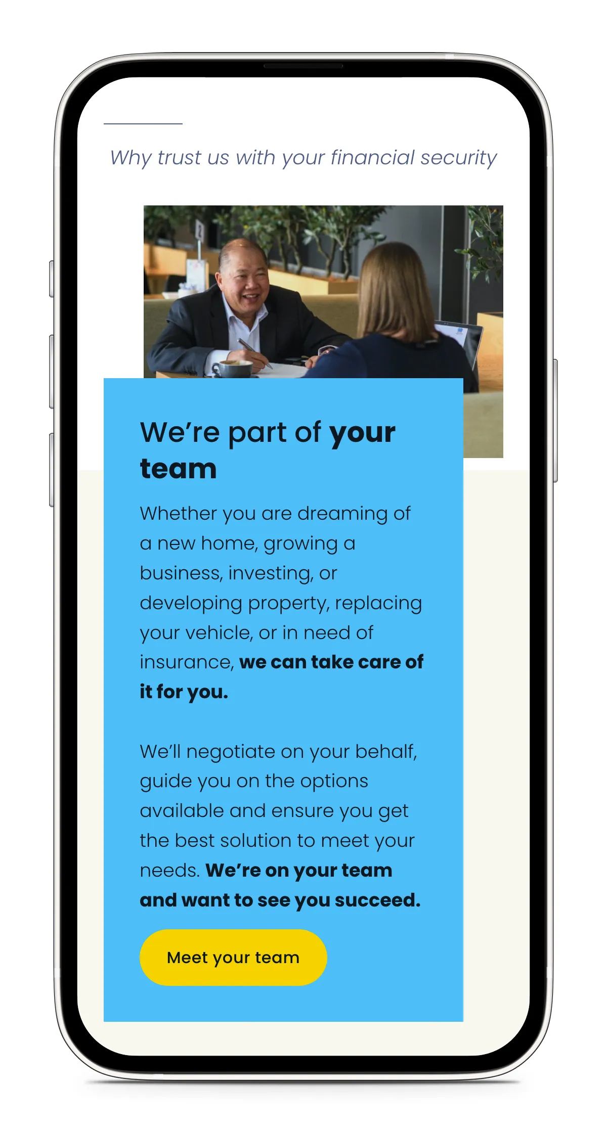 Website Redesign for Mike Wong Financial Services gallery 4