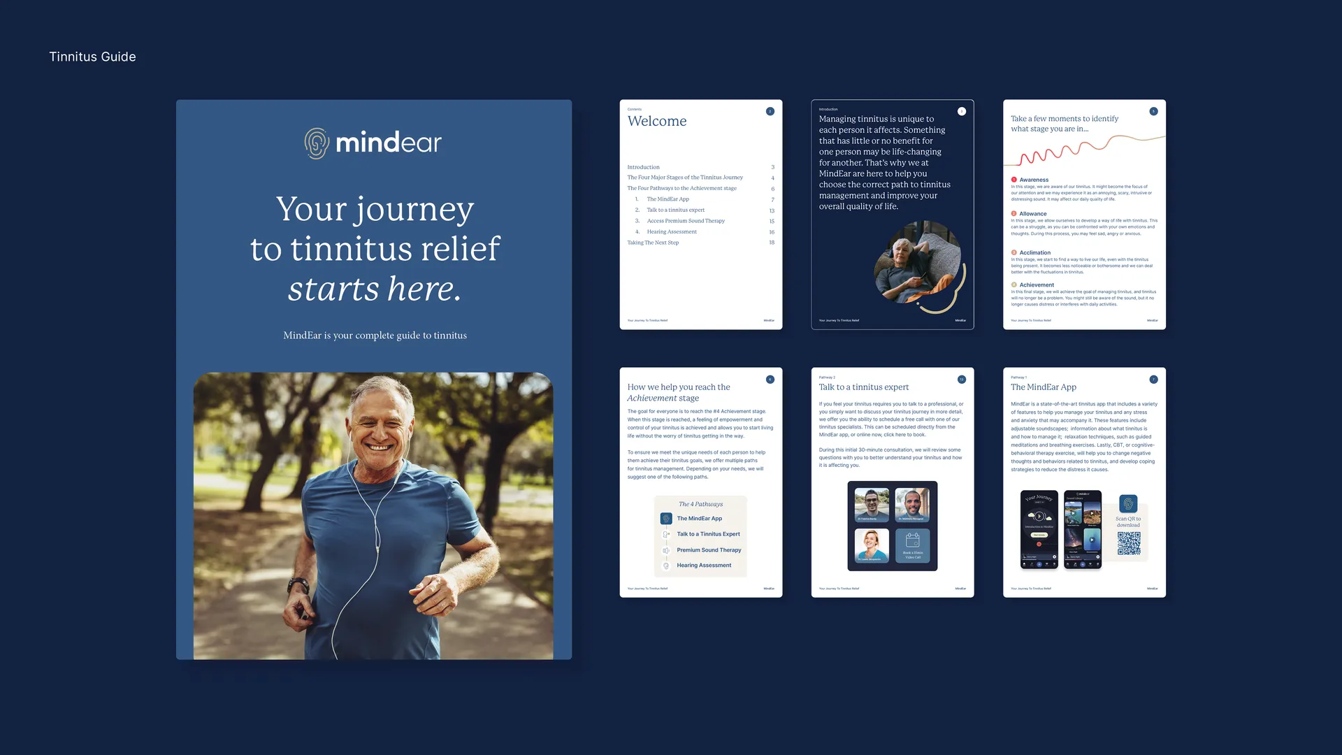 Holistic Tinnitus Relief App Design for Mindear gallery 9