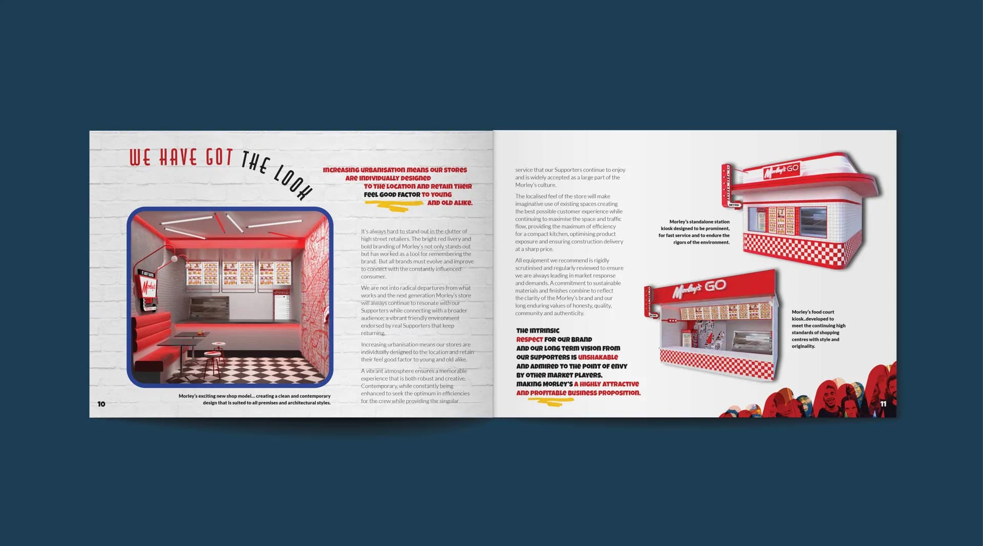 Franchise Brochure Design for Morley's Chicken Expansion gallery 2