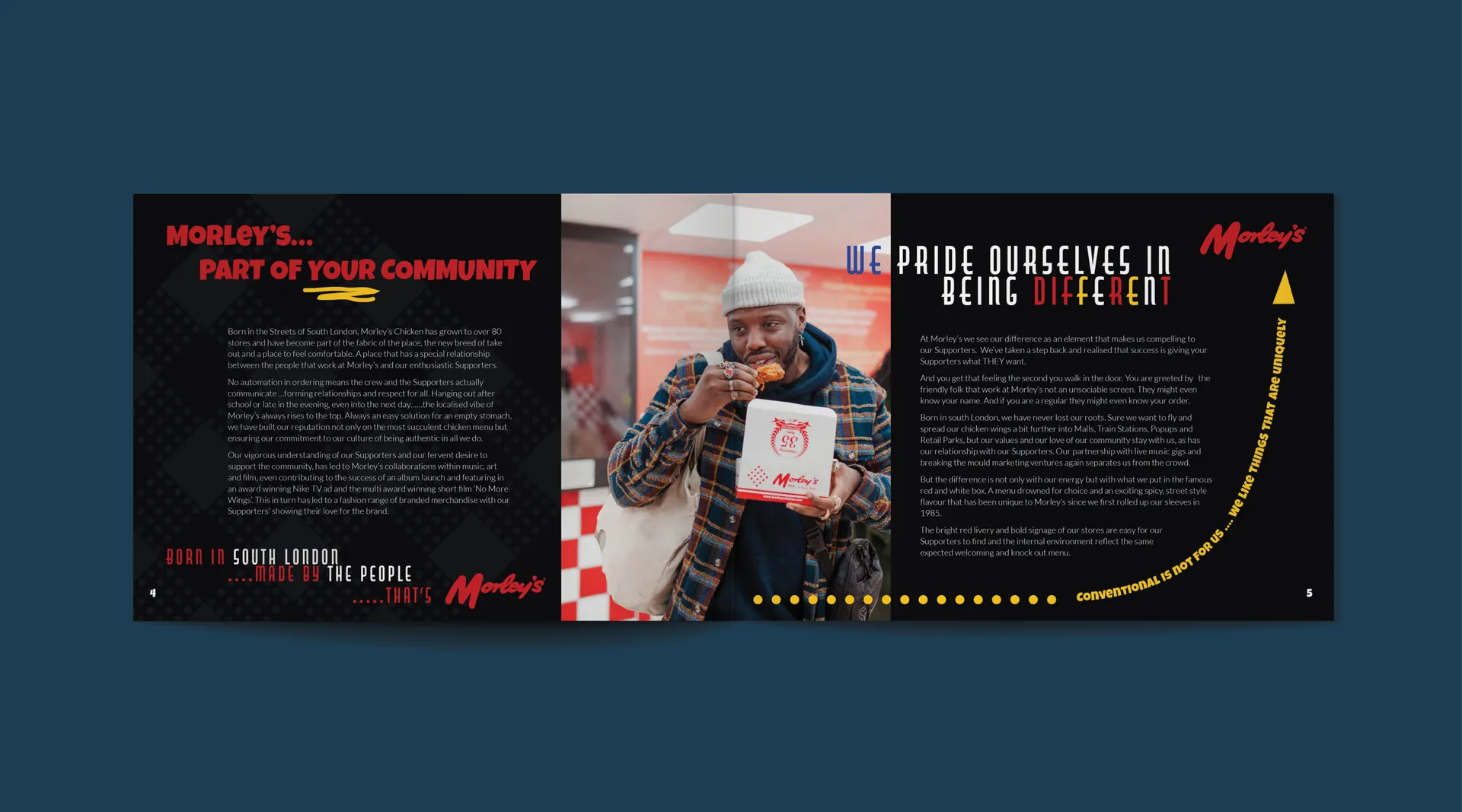 Franchise Brochure Design for Morley's Chicken Expansion gallery 4