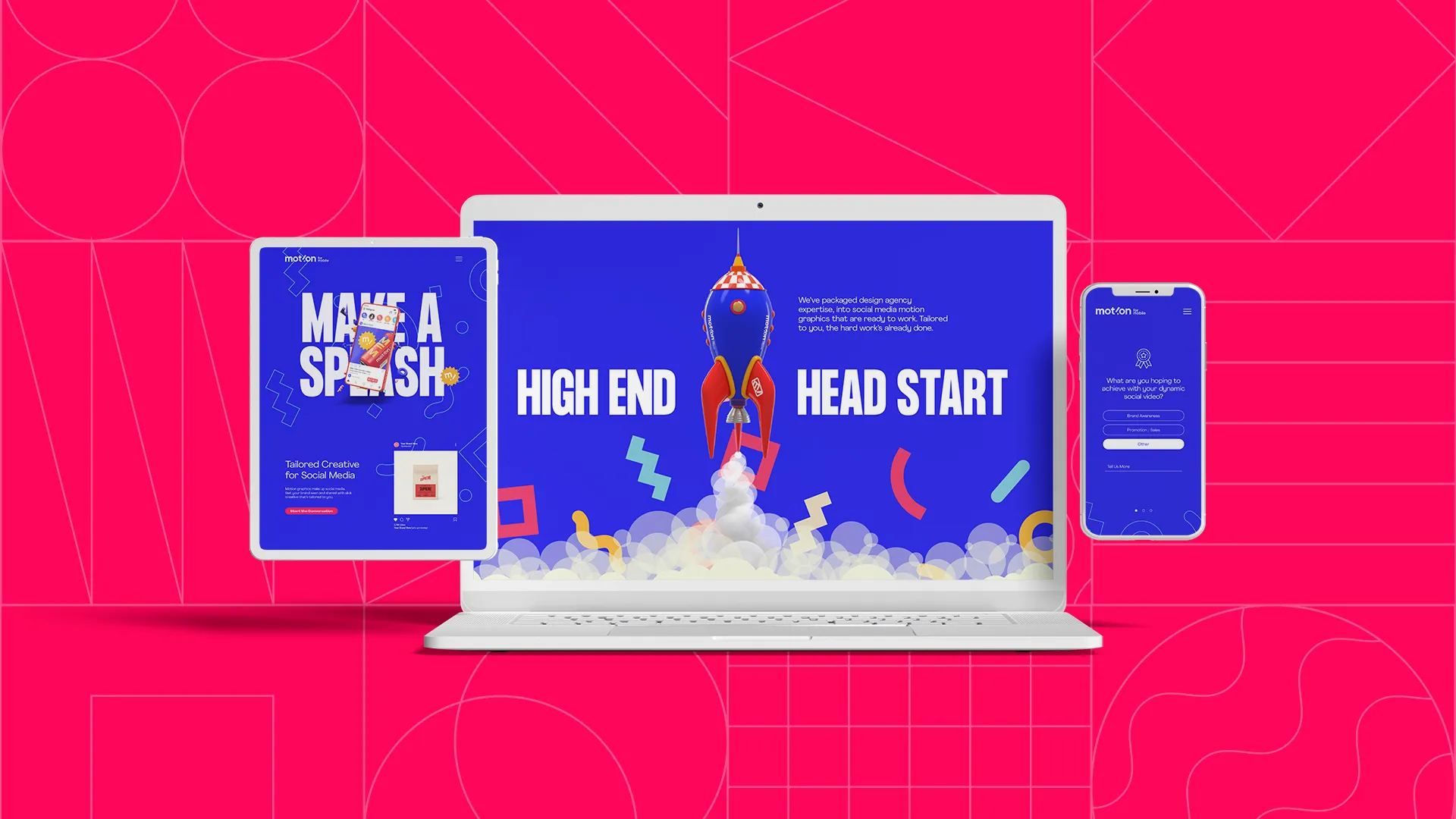 Visual Identity & Motion Graphics for Motion For Mobile gallery 3