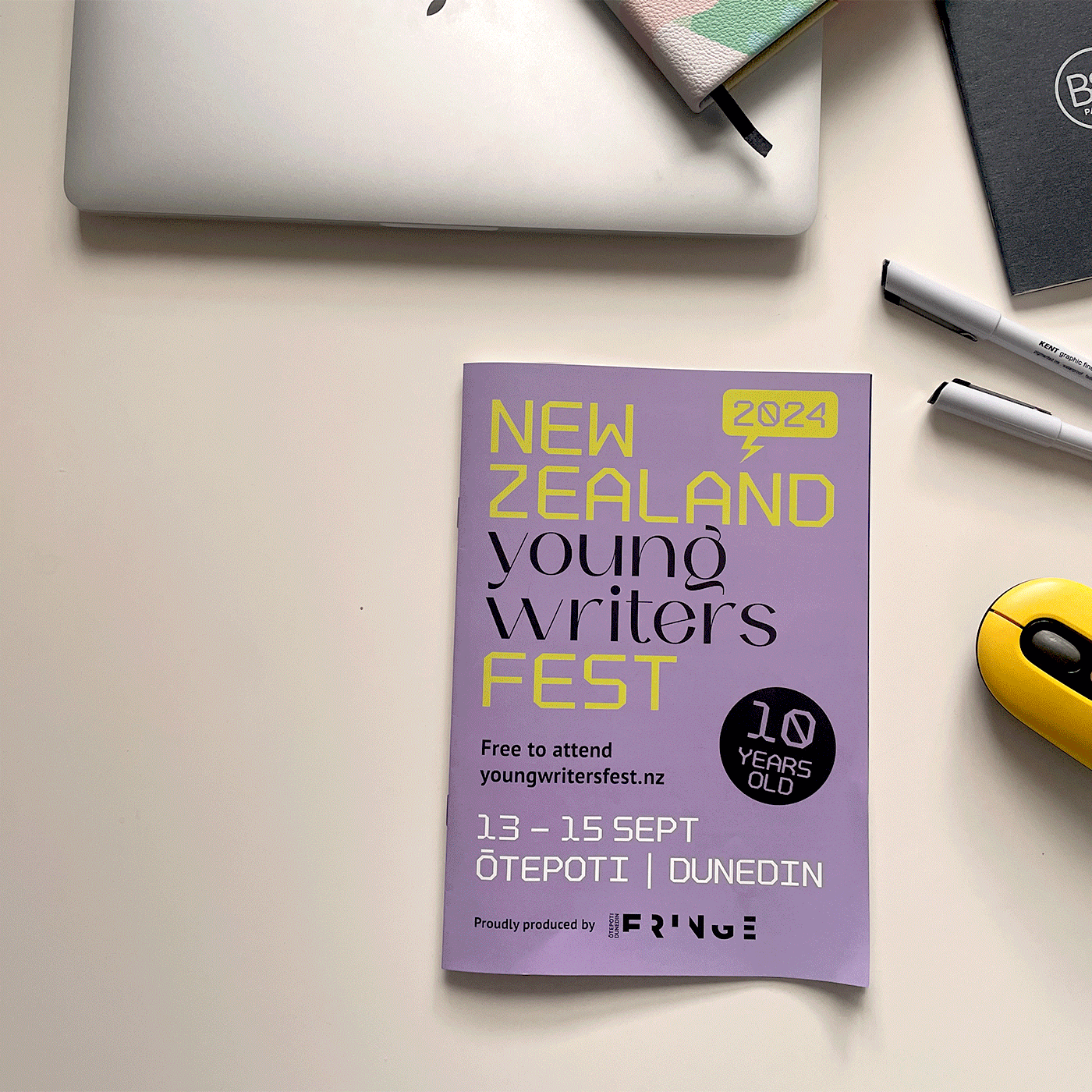 Brand and Graphic Design for NZ Young Writers Festival gallery 3