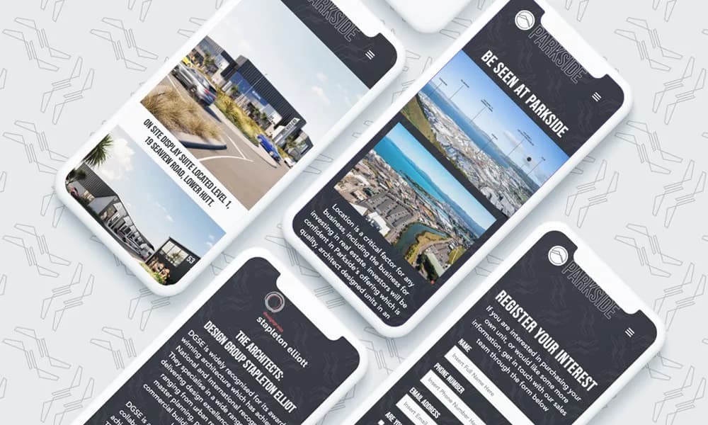Brand Identity & Collateral for Parkside by Cambridge Asset Management project image