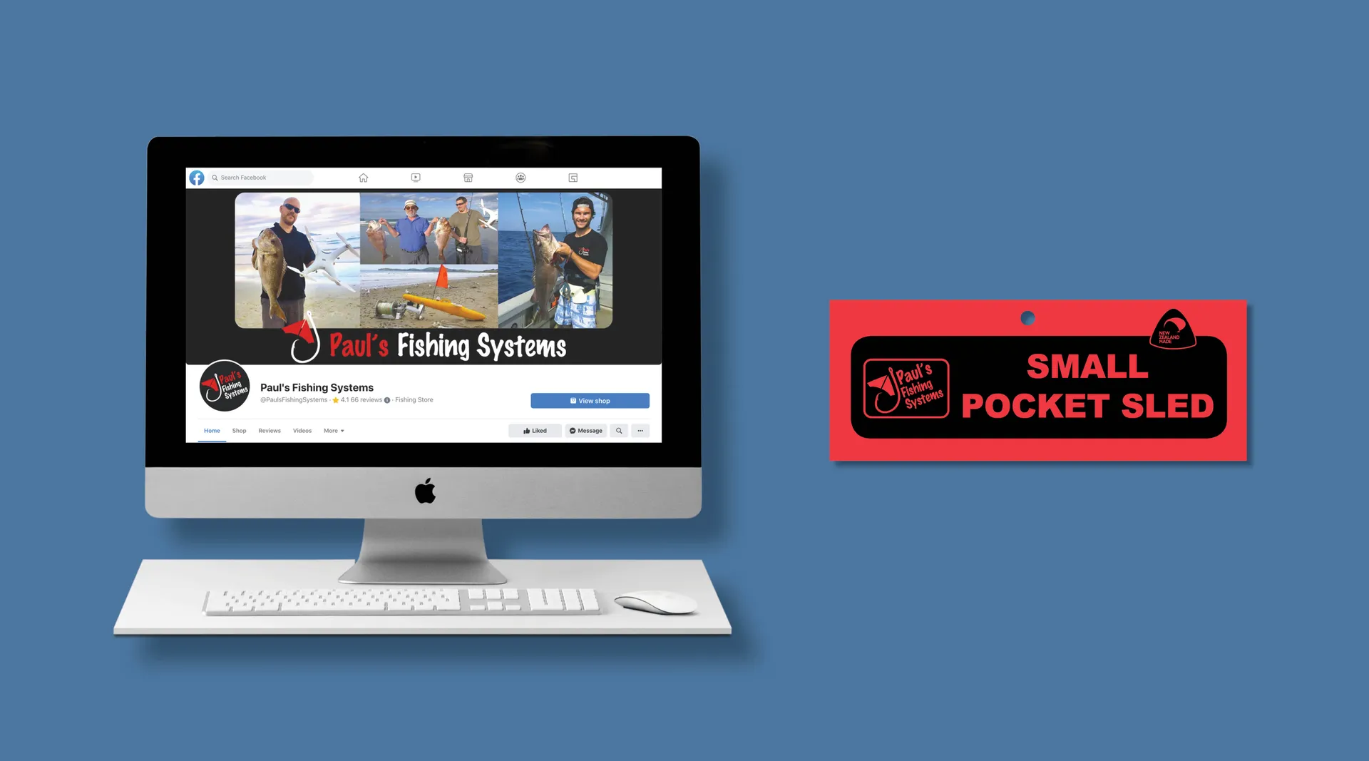 Branding and Logo Design for Paul’s Fishing Systems gallery 2