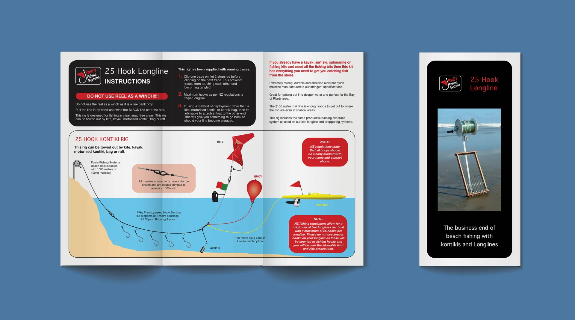 Branding and Logo Design for Paul’s Fishing Systems gallery 3